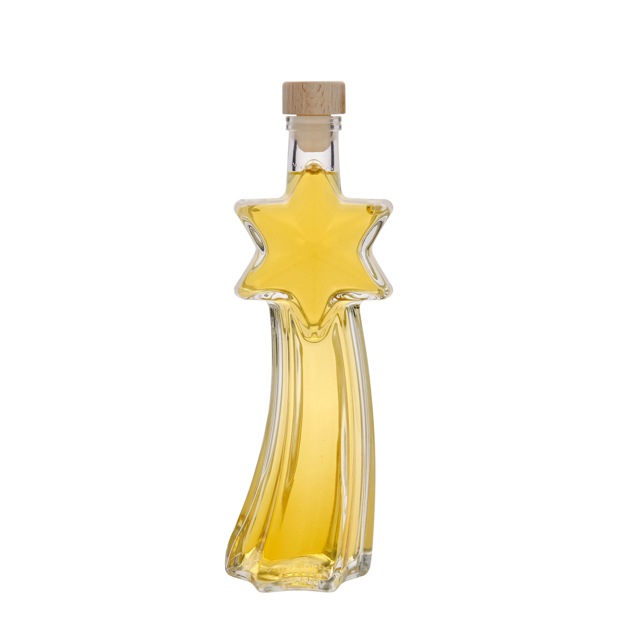 200 ml üvegpalack 'Hullócsillag', nyílás: parafa 200 ml üvegpalack 'Hullócsillag', nyílás: parafa