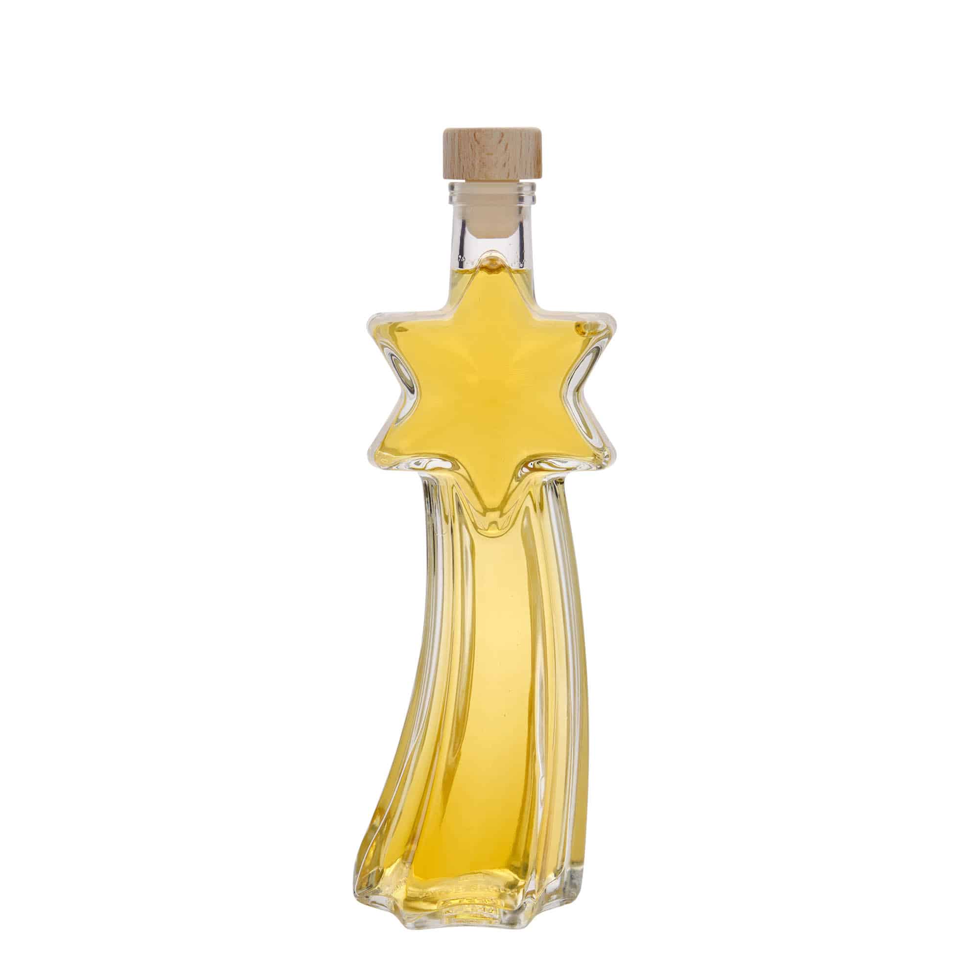200 ml üvegpalack 'Hullócsillag', nyílás: parafa 200 ml üvegpalack 'Hullócsillag', nyílás: parafa