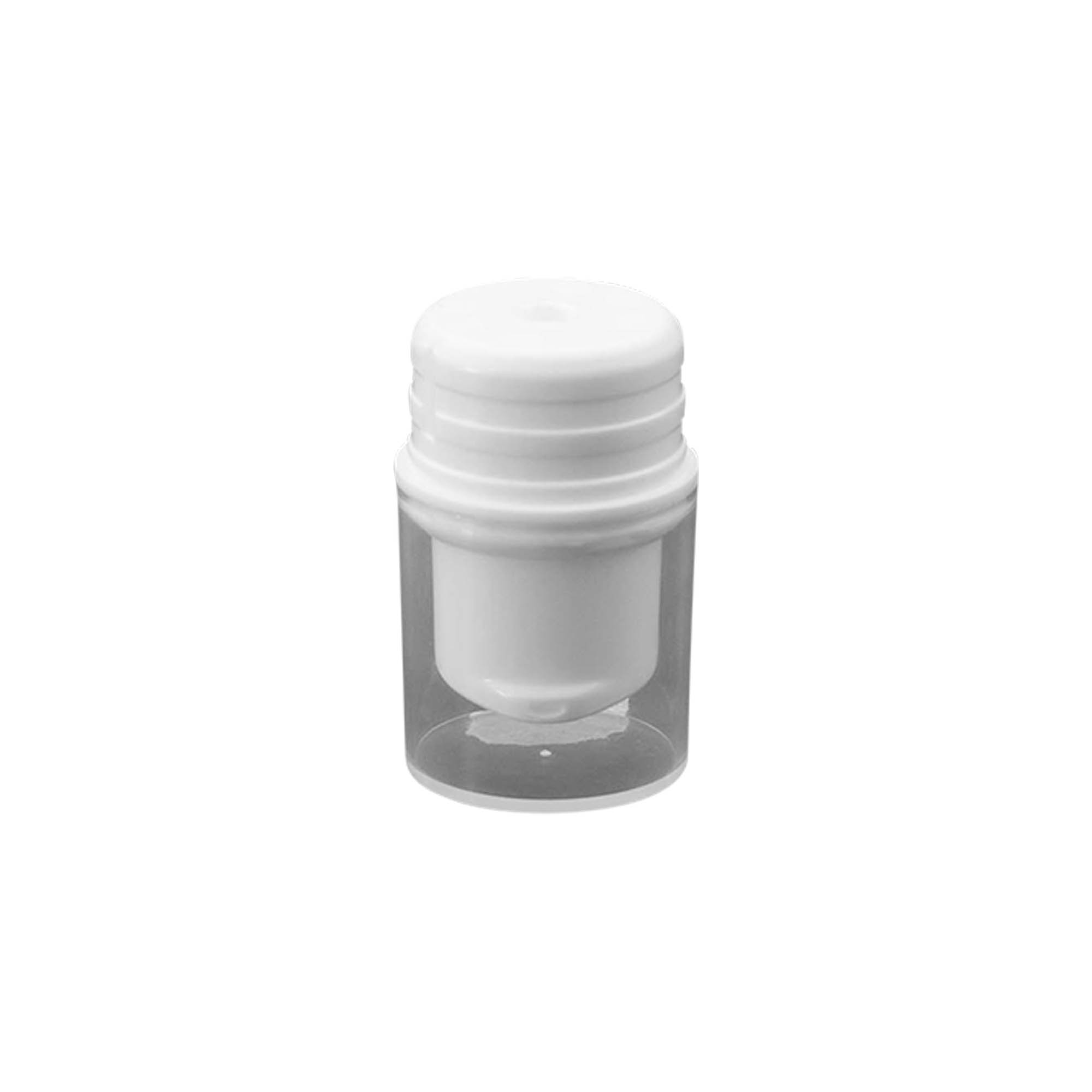 Airless adagoló pumpafej 'Nano', PP-műanyag, fehér
