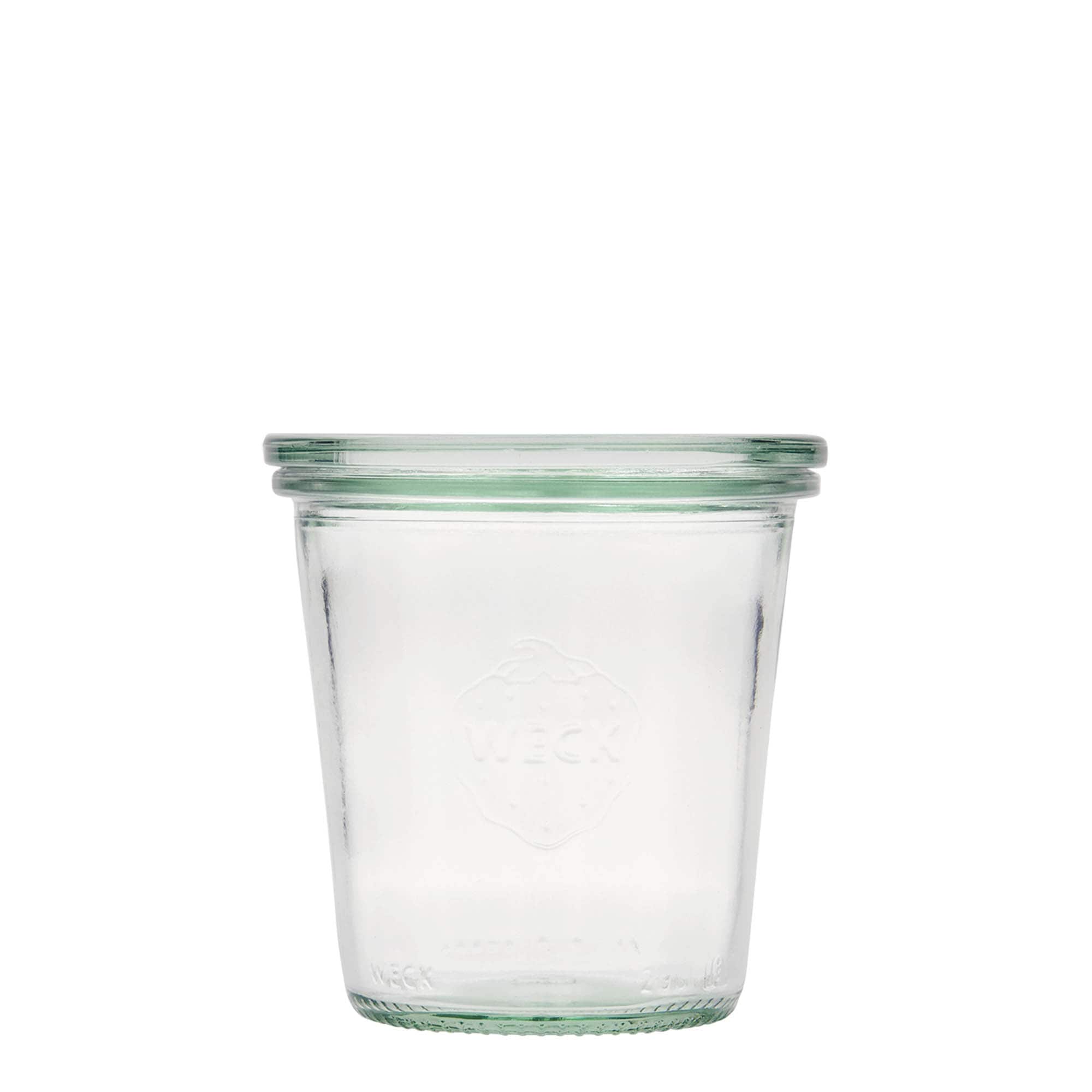 290 ml WECK-öntőüveg, nyílás: kerek perem