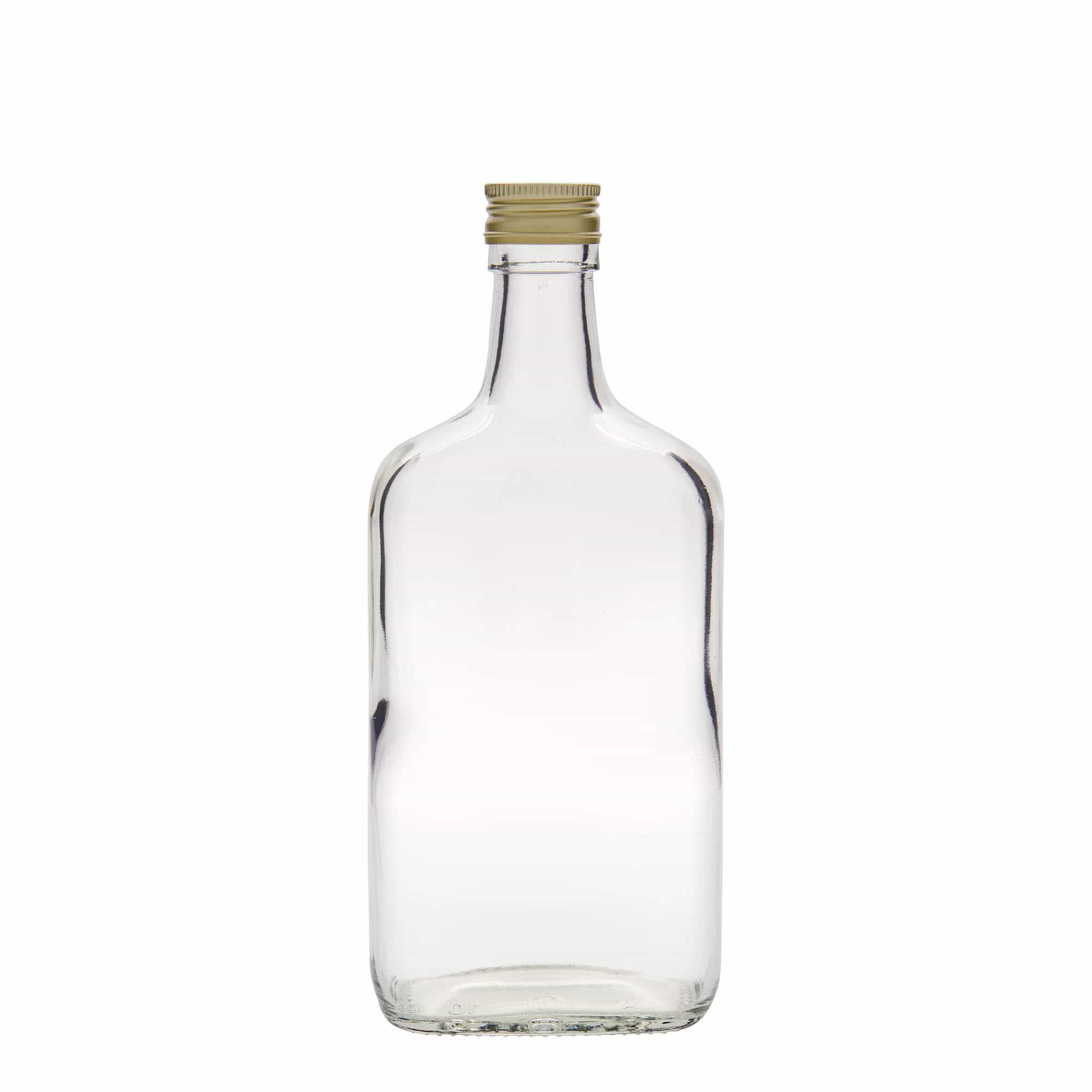 700 ml-es üvegpalack 'Amaretto', négyszögletű, szájnyílás: PP 31,5