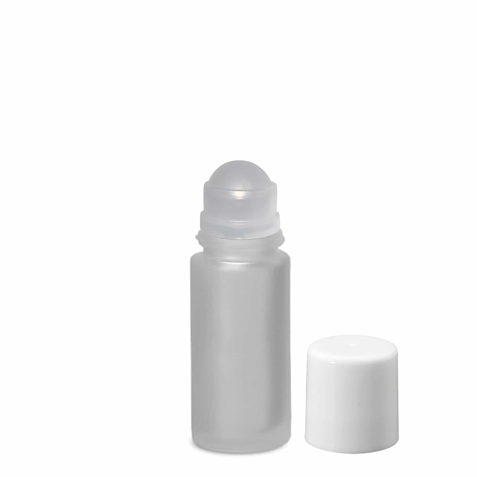50 ml roll-on üveg, üveg, barna, nyak: csavaros kupak