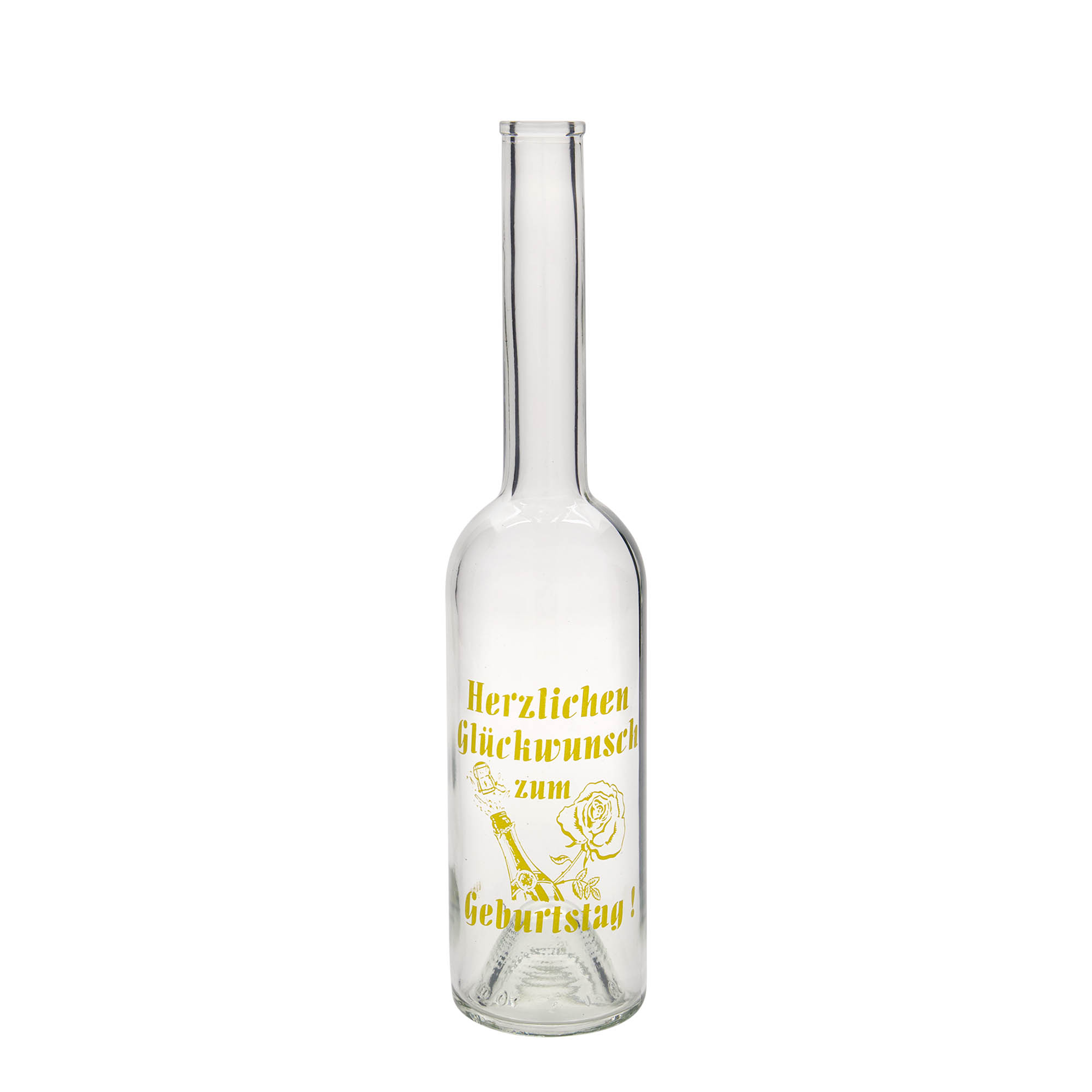 500 ml üvegpalack 'Opera', motívum: Alma, nyak: parafa 500 ml üvegpalack 'Opera', motívum: Alma, nyak: parafa