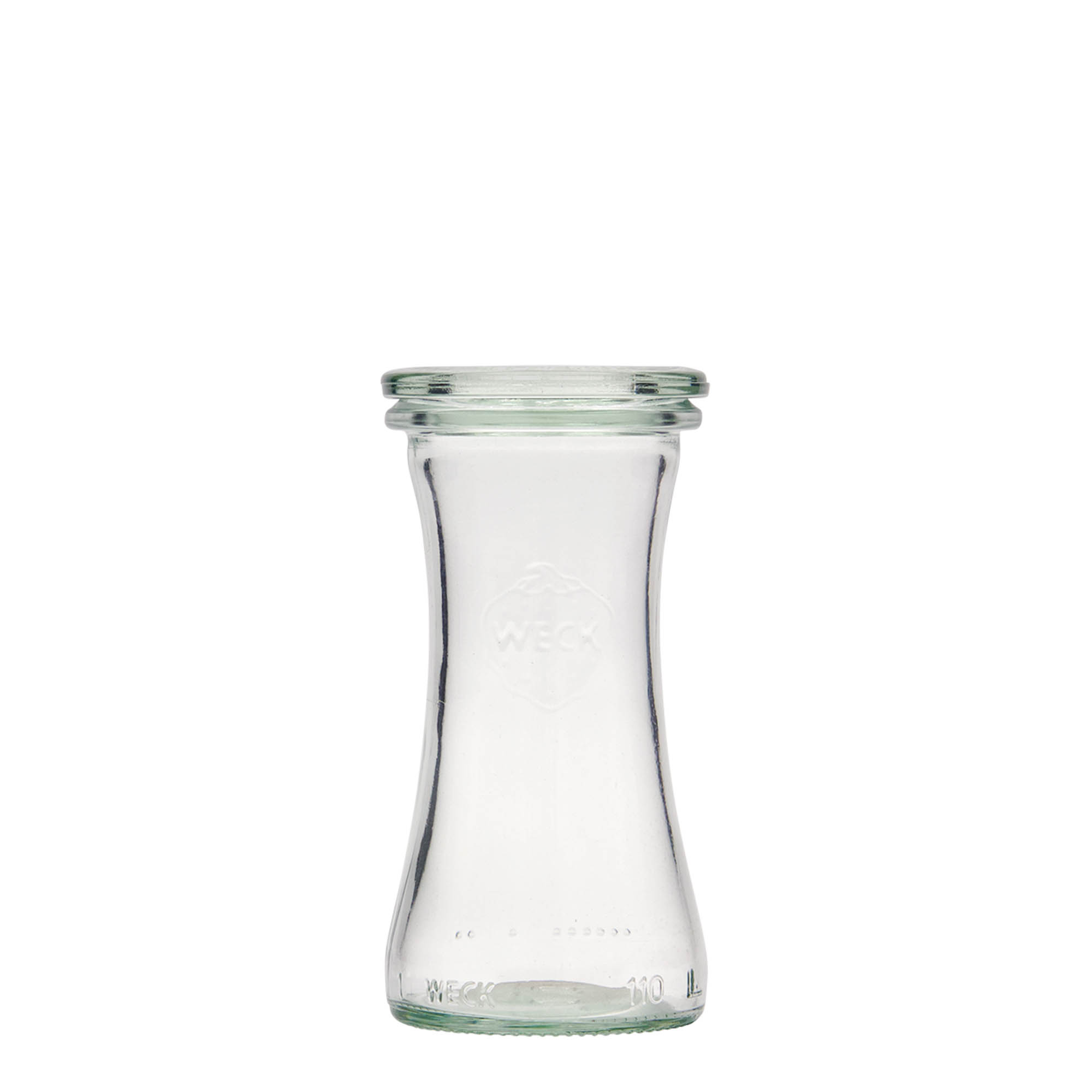 110 ml WECK delikátüveg, nyílás: kerek perem