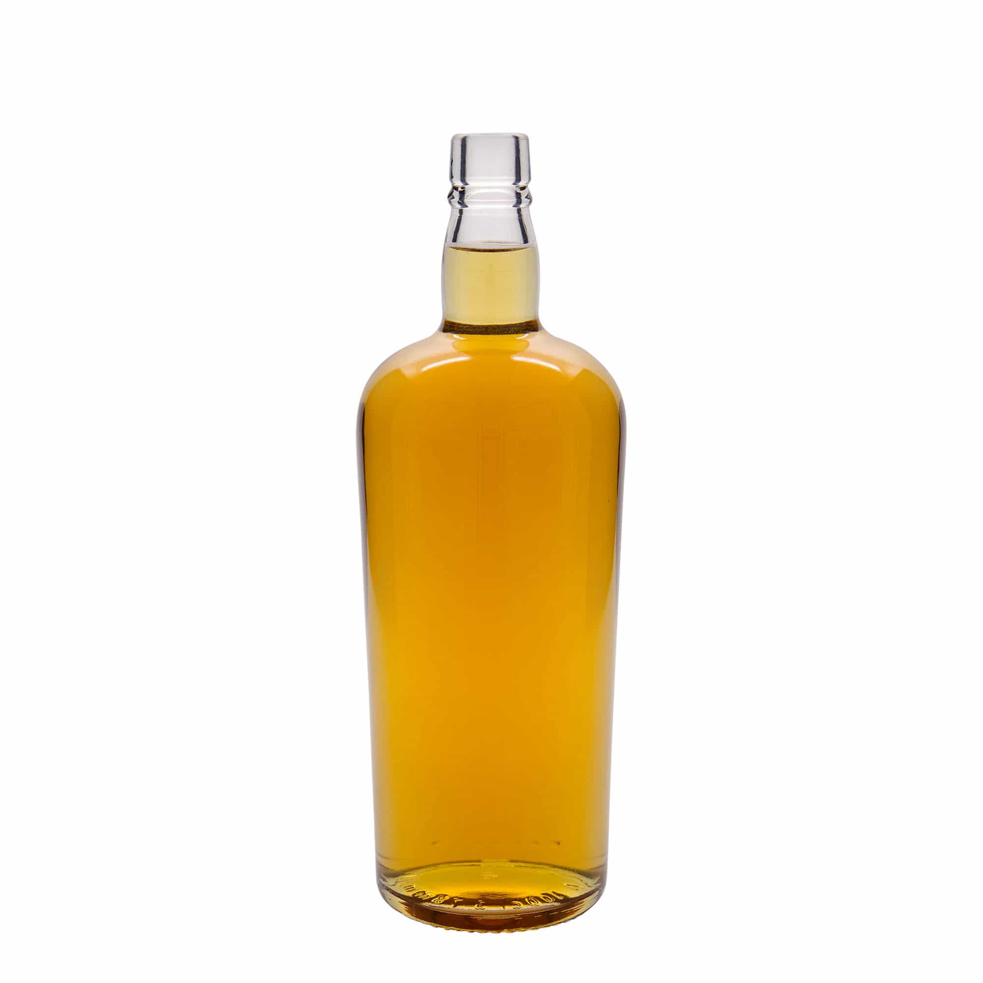 1000 ml-es üvegpalack 'Edinburgh', szájnyílás: parafadugó