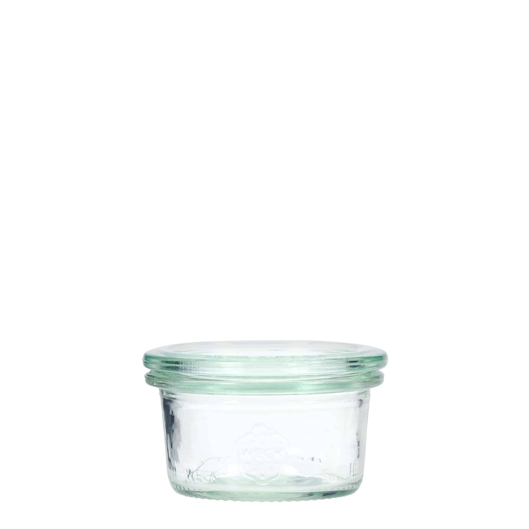 50 ml-es WECK befőttesüveg, szájnyílás: Kerek perem