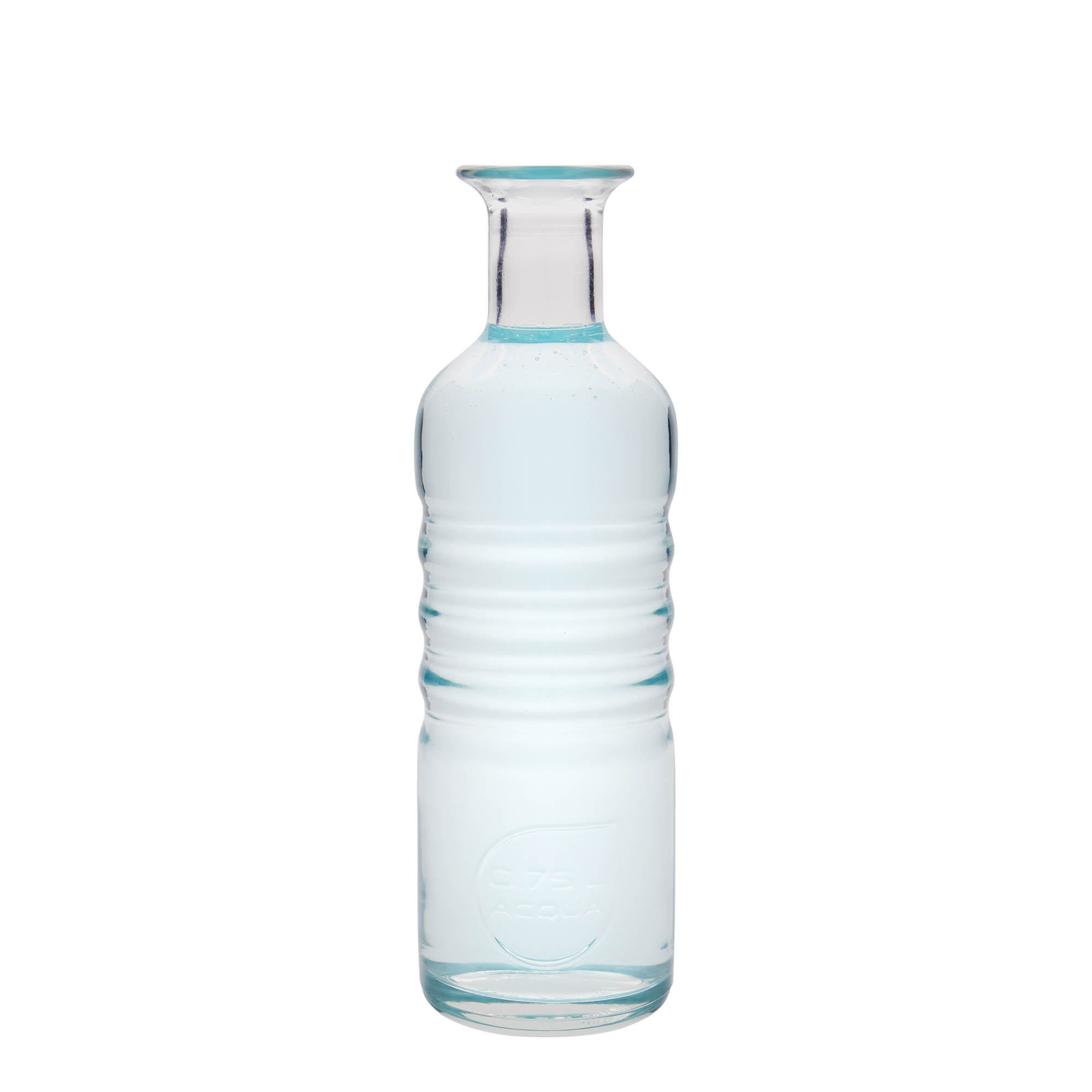 750 ml üvegpalack 'Optima Acqua', nyílás: dugó