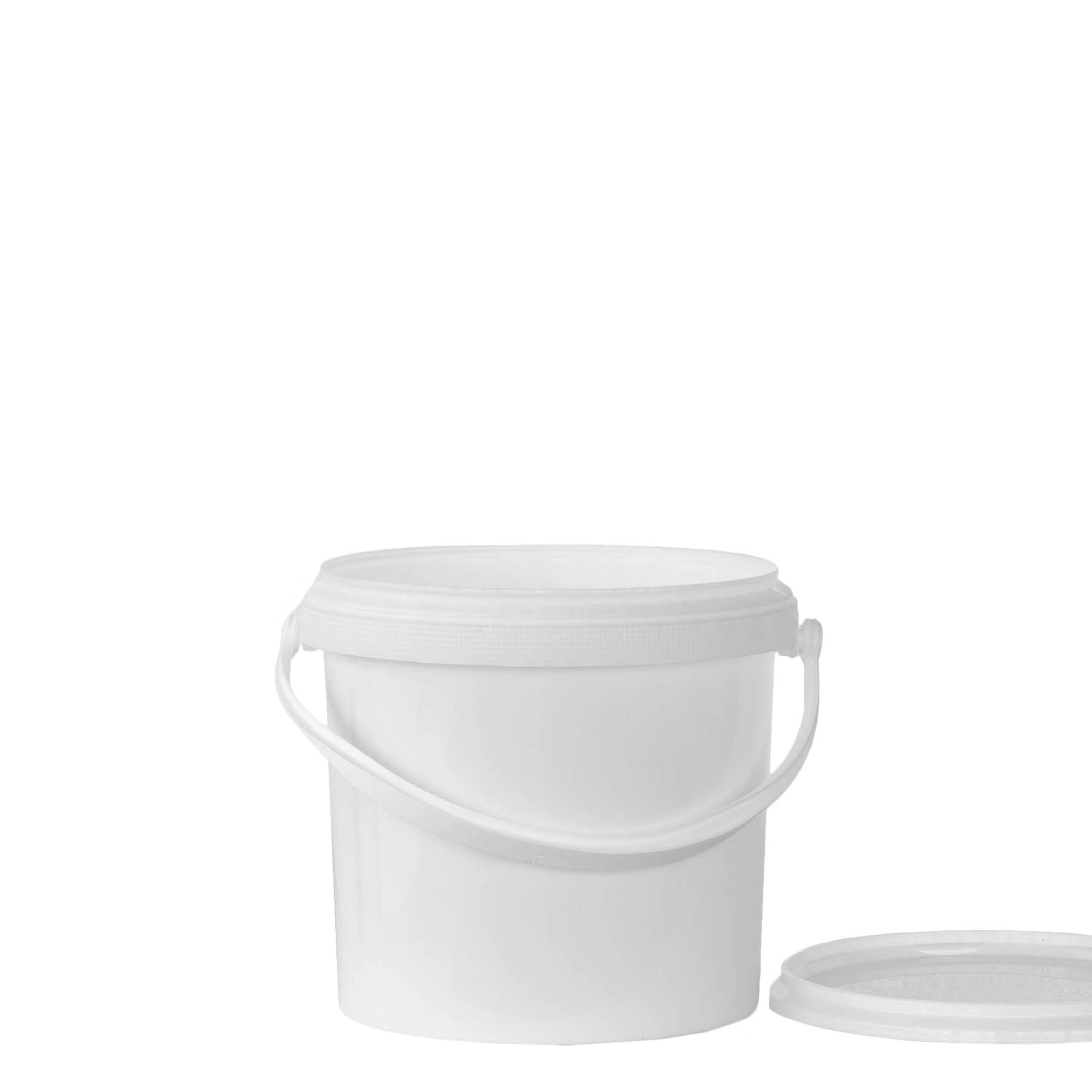 2,5 l vödör, PP-műanyag, fehér 2,5 l vödör, PP-műanyag, fehér