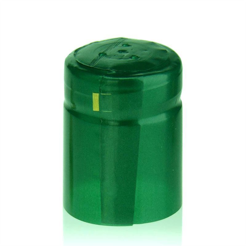 Zsugorkapszula 32x41, PVC-műanyag, smaragdzöld