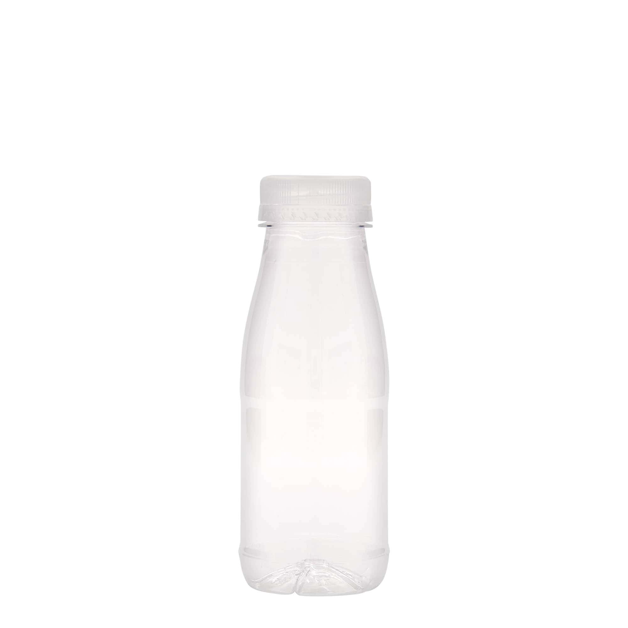 250 ml PET-palack 'Milk and Juice', műanyag, nyílás: 38 mm