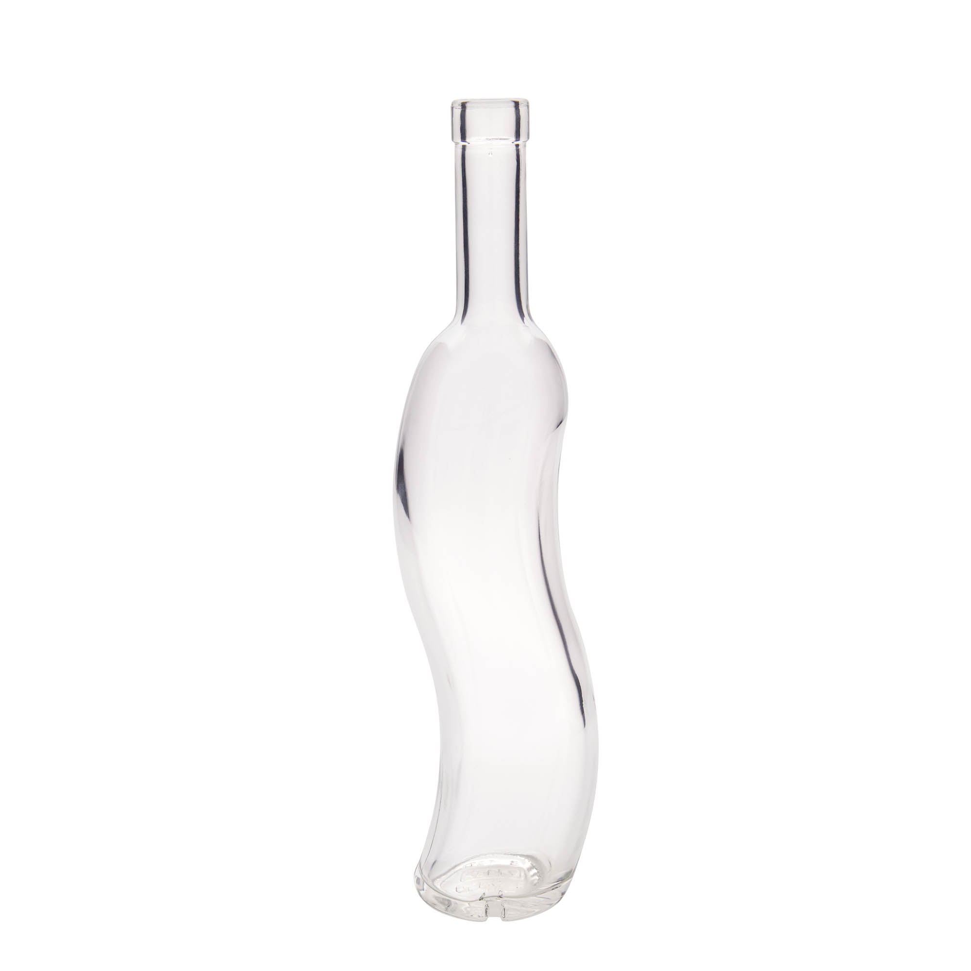 500 ml üveges palack 'La-Ola', félköríves, nyílás: parafa 500 ml üveges palack 'La-Ola', félköríves, nyílás: parafa