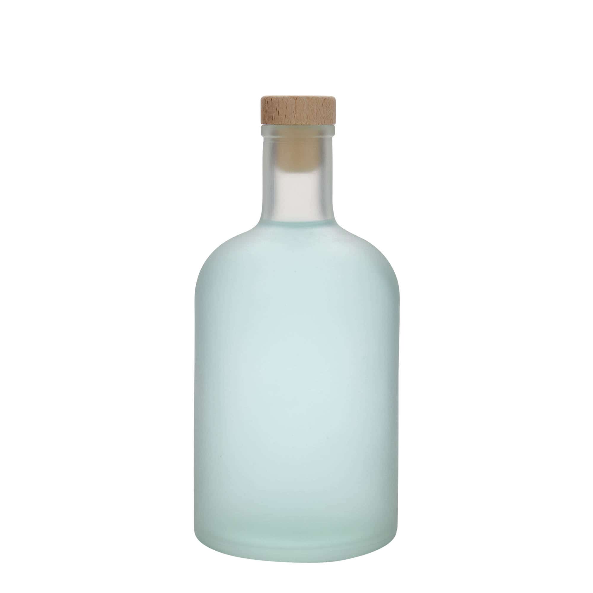 700 ml-es üvegpalack 'Gerardino', opál, szájnyílás: parafadugó
