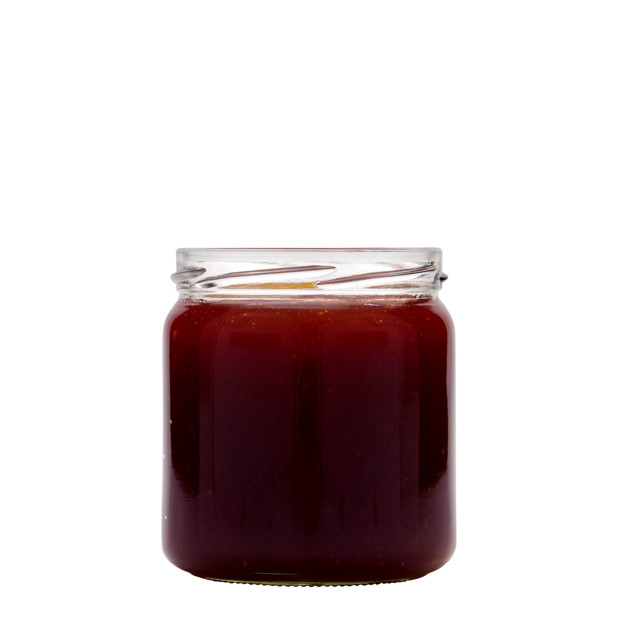 408 ml kerek üveg, nyílás: csavaros záródás (TO 82)