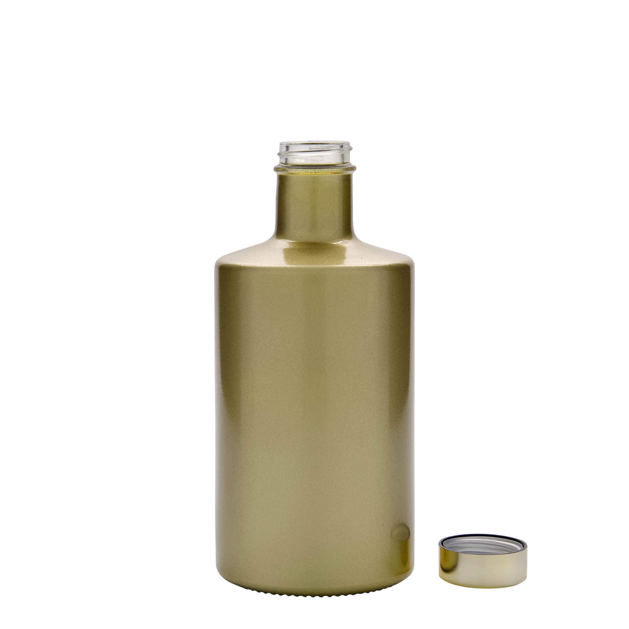 500 ml üvegpalack 'Caroline', arany, nyílás: GPI 33