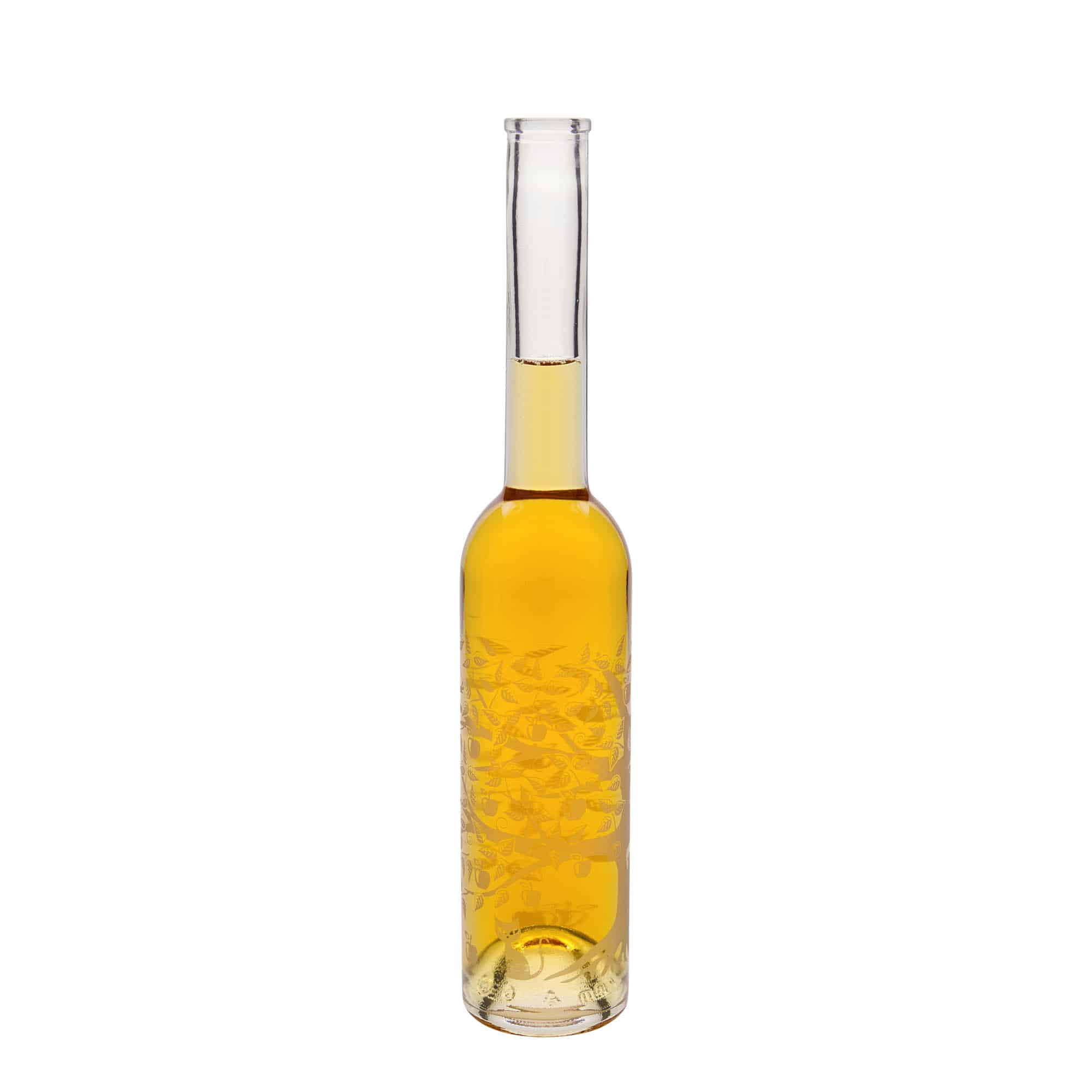 350 ml üvegpalack 'Opera', motívum: almafa, nyílás: parafa