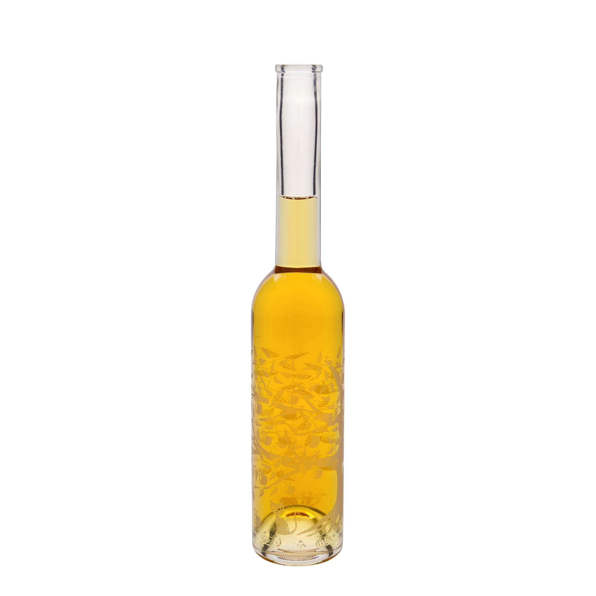 350 ml üvegpalack 'Opera', motívum: almafa, nyílás: parafa 350 ml üvegpalack 'Opera', motívum: almafa, nyílás: parafa