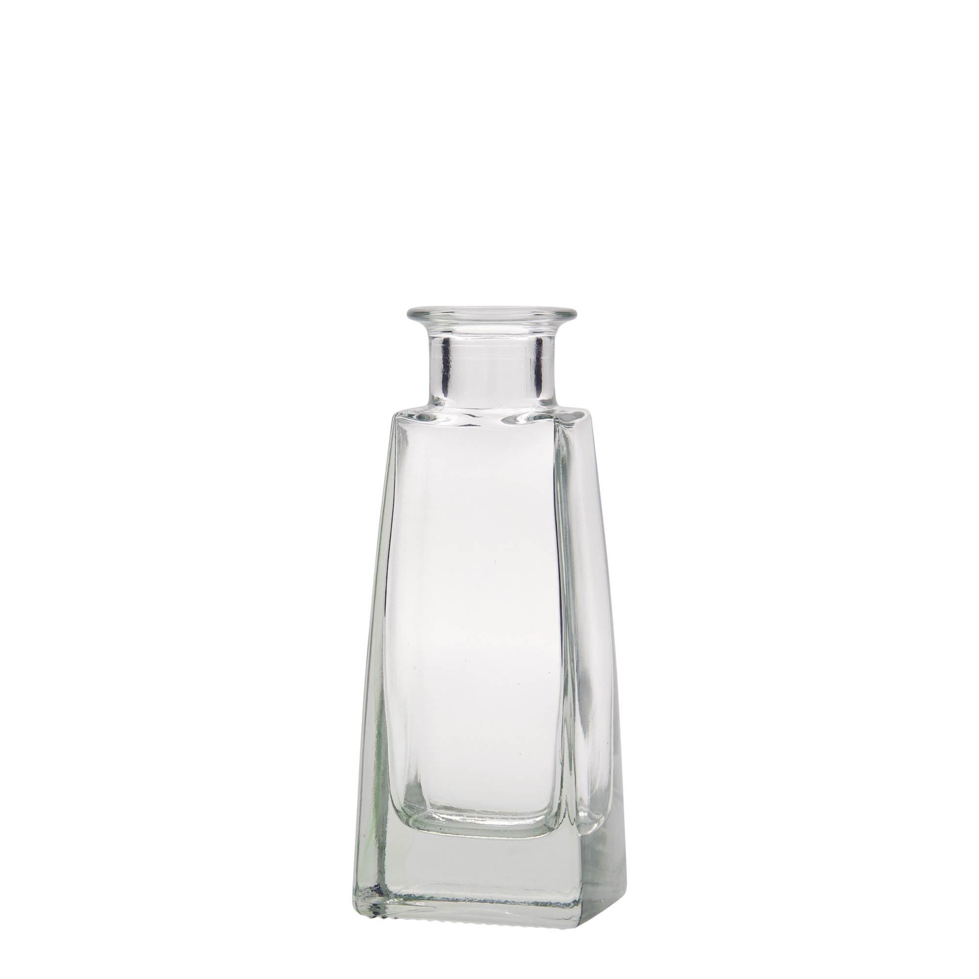 100 ml üvegpalack 'Timmy', téglalap alakú, nyílás: parafa
