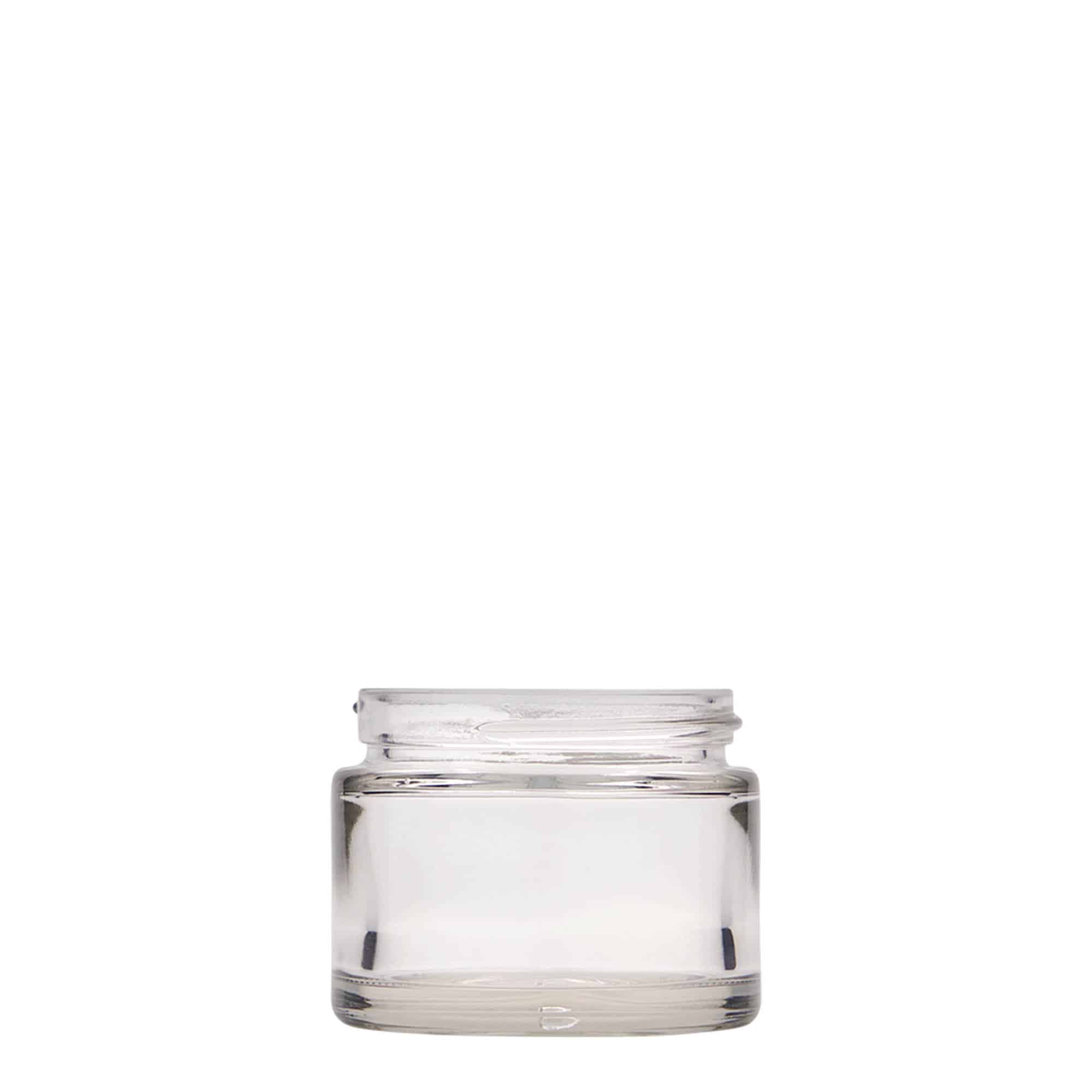 50 ml-es tégely 'Beauty', üveg, szájnyílás: csavaros kupak 50 ml-es tégely 'Beauty', üveg, szájnyílás: csavaros kupak