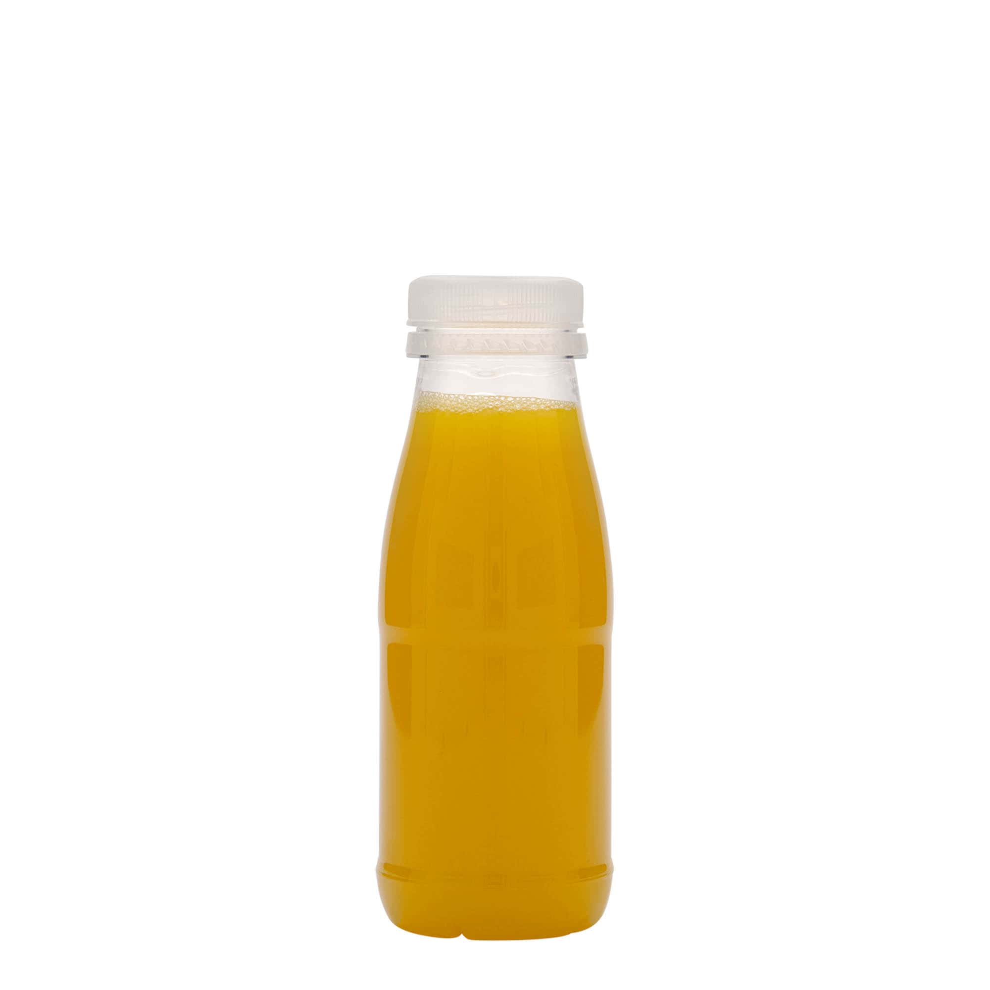 250 ml PET-palack 'Milk and Juice', műanyag, nyílás: 38 mm