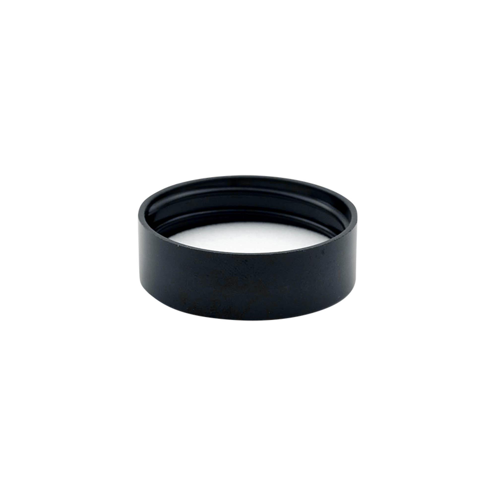 Csavarzár 30 ml-es 'Brown Line'-hoz, HPM-műanyag, fekete Csavarzár 30 ml-es 'Brown Line'-hoz, HPM-műanyag, fekete