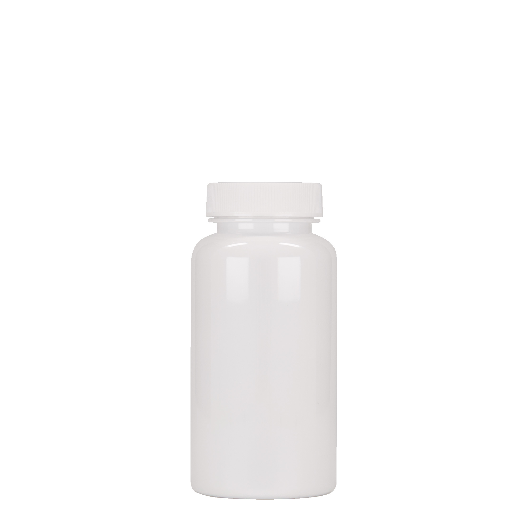 150 ml-es PET-flakon, műanyag, fehér, szájnyílás: 38/400