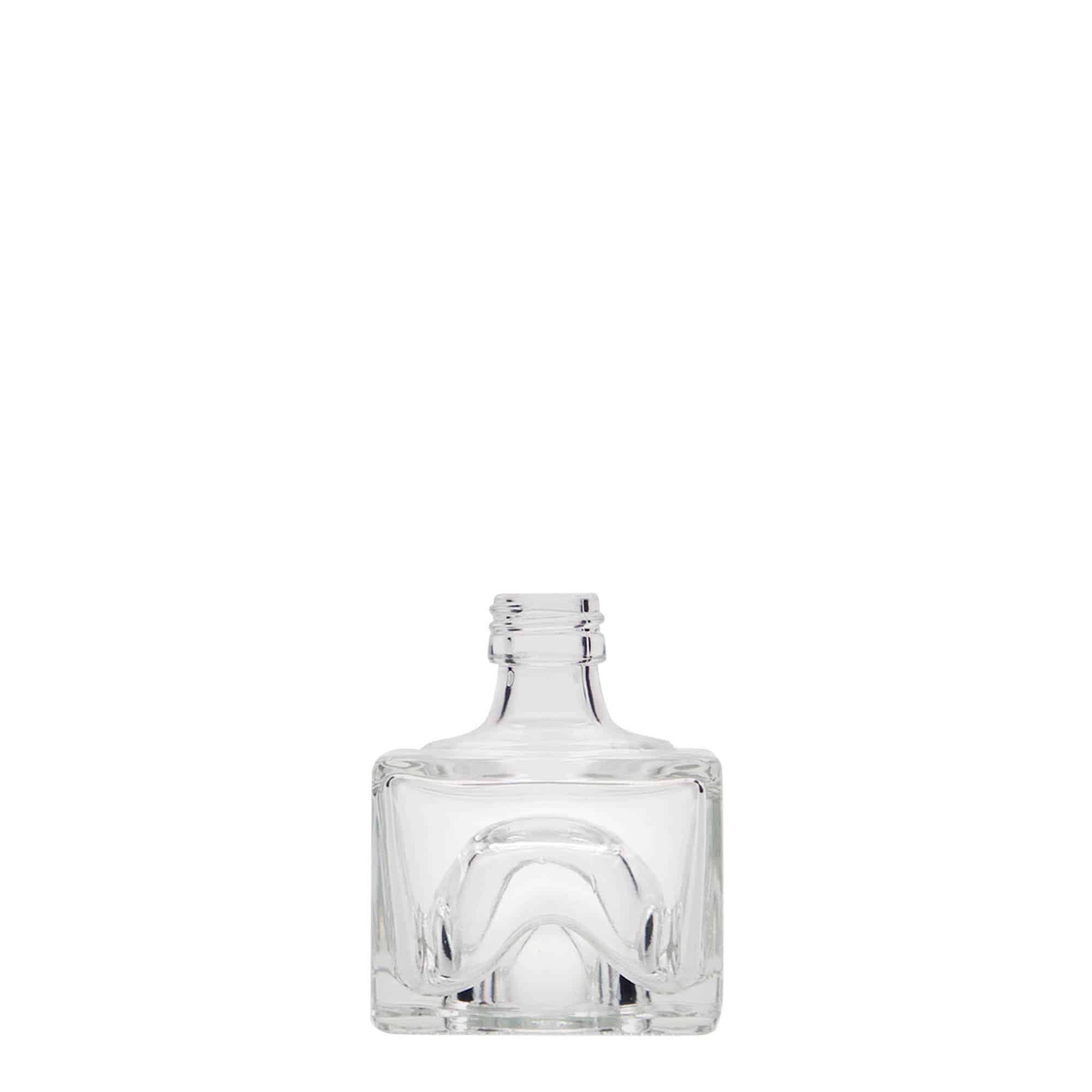 40 ml-es üvegpalack 'Cocolores', négyzet alakú, szájnyílás: PP 18 40 ml-es üvegpalack 'Cocolores', négyzet alakú, szájnyílás: PP 18