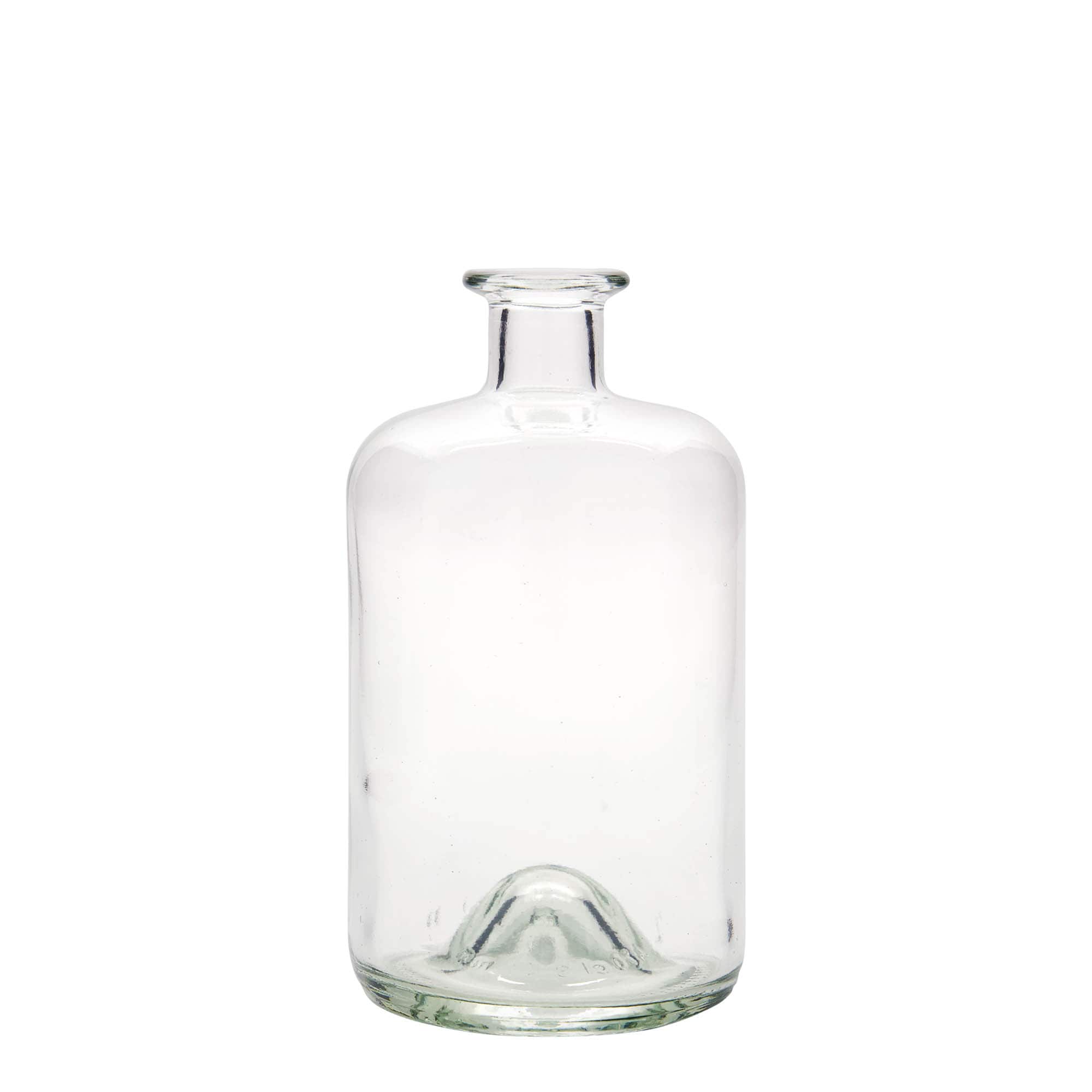 700 ml üvegpalack gyógyszerész, nyílás: parafa