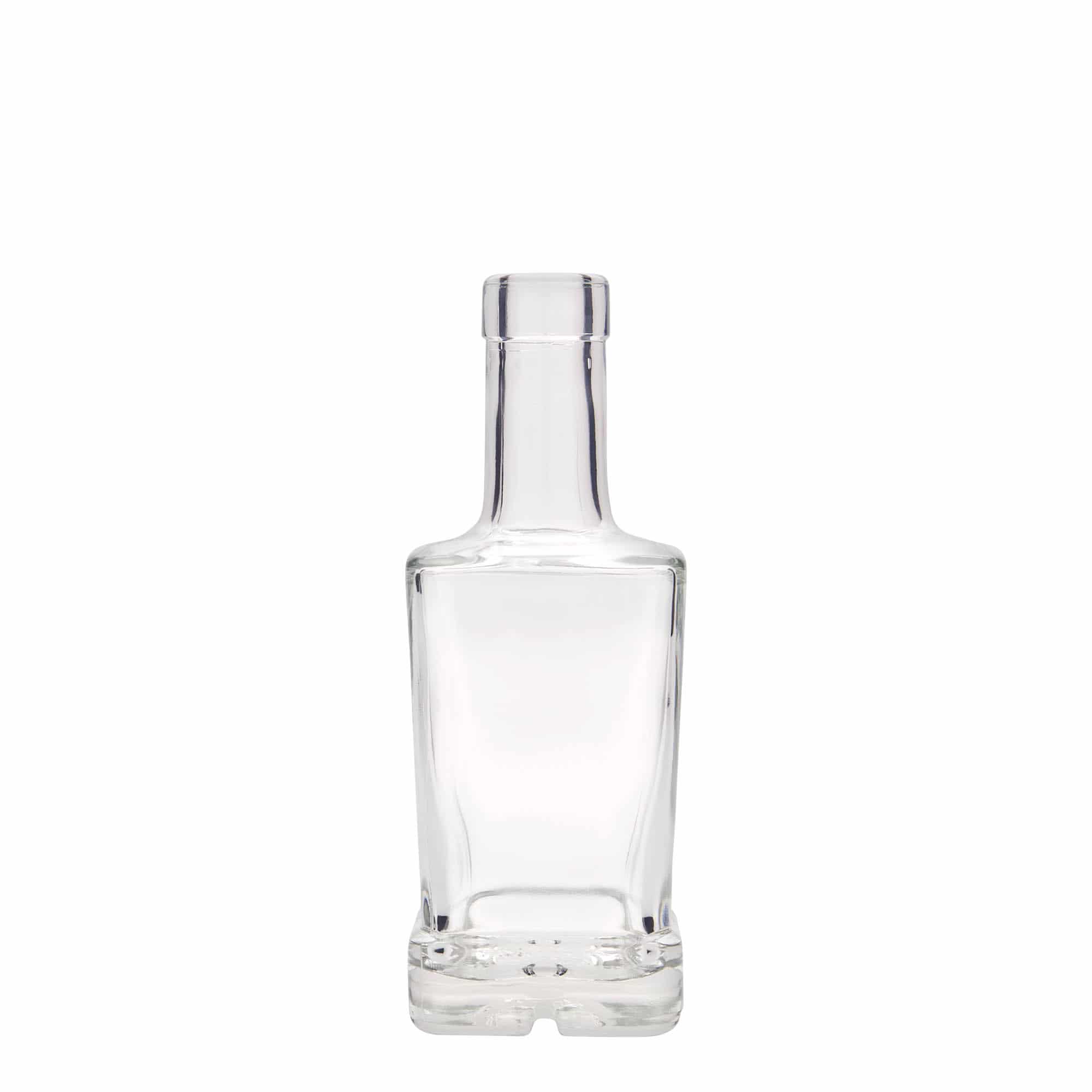 250 ml üvegpalack 'Rene', négyzet alakú, nyílás: parafa 250 ml üvegpalack 'Rene', négyzet alakú, nyílás: parafa