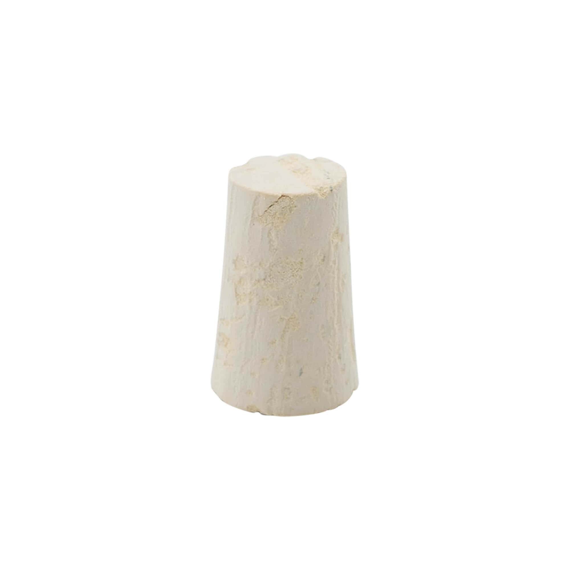 Csúcsdugó 17-21 x 33, présdugó, bézs, nyílásra: dugó