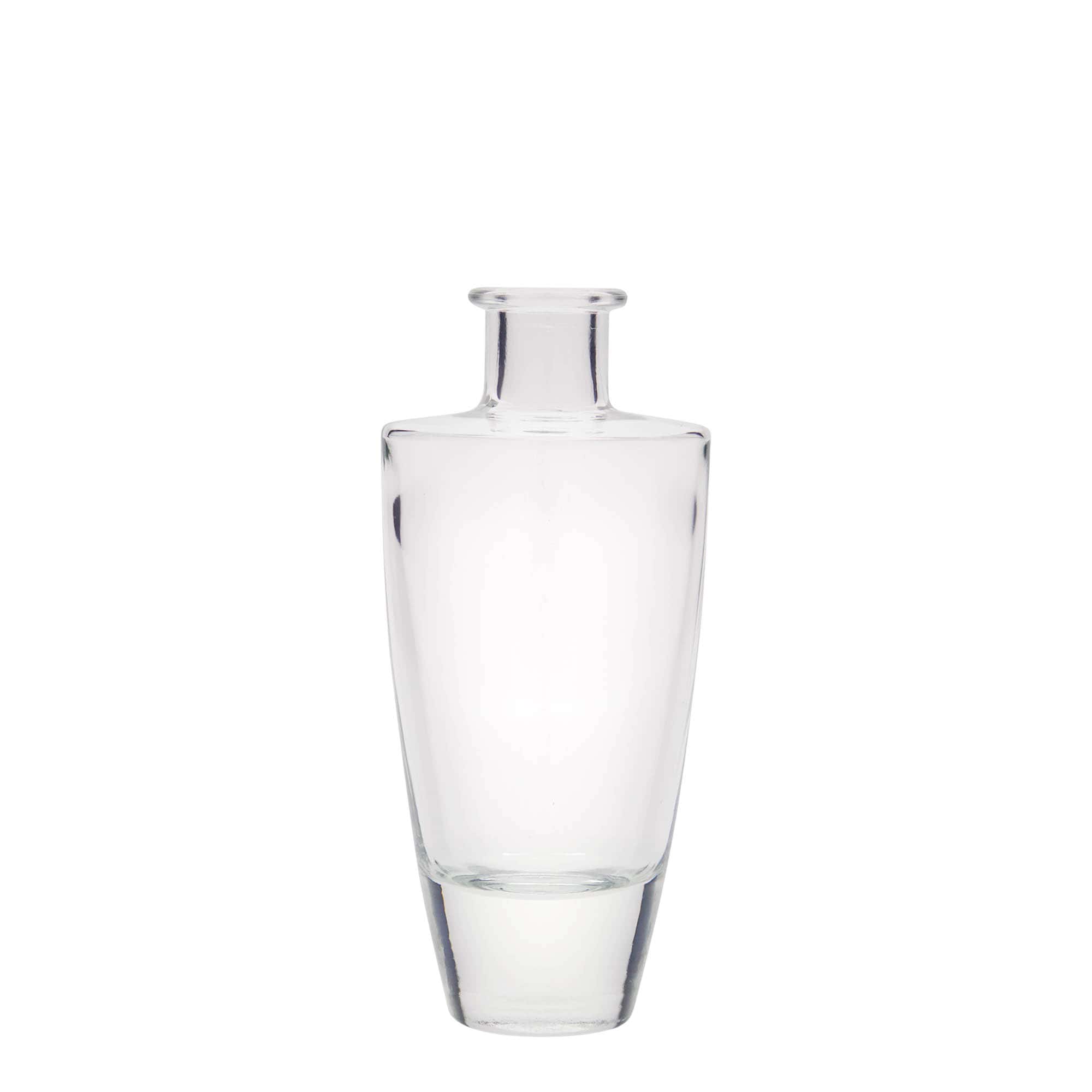 200 ml üvegpalack 'Vanessa', ovális, nyílás: parafa