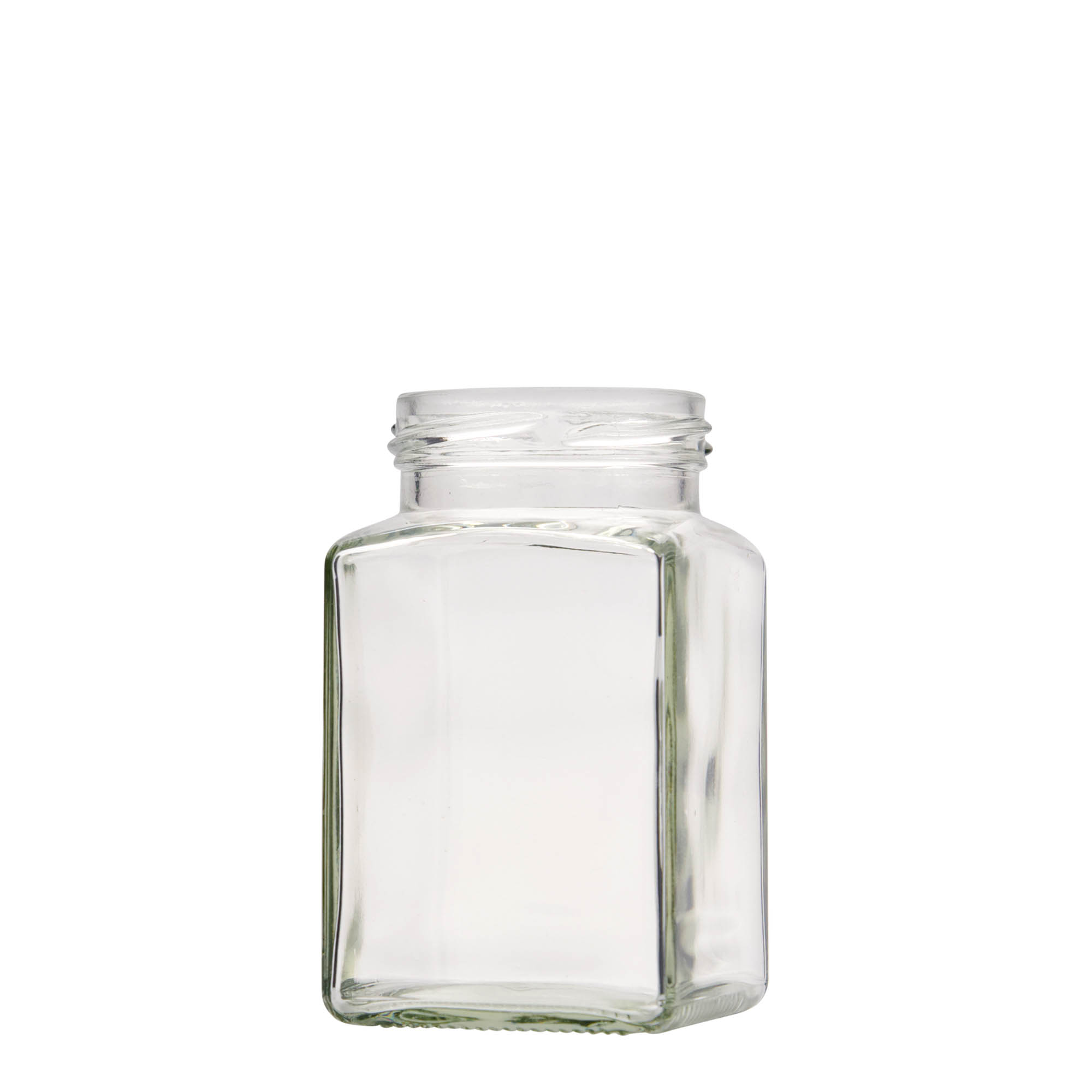 260 ml négyzet alakú üveg, nyílás: csavaros zár (TO 58) 260 ml négyzet alakú üveg, nyílás: csavaros zár (TO 58)