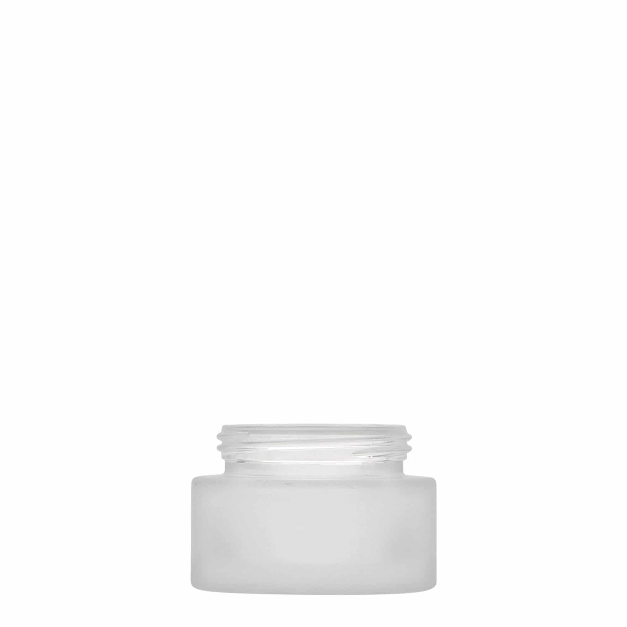 30 ml tégely 'Platin kiadás', üveg, jegesített, nyílás: csavarzár