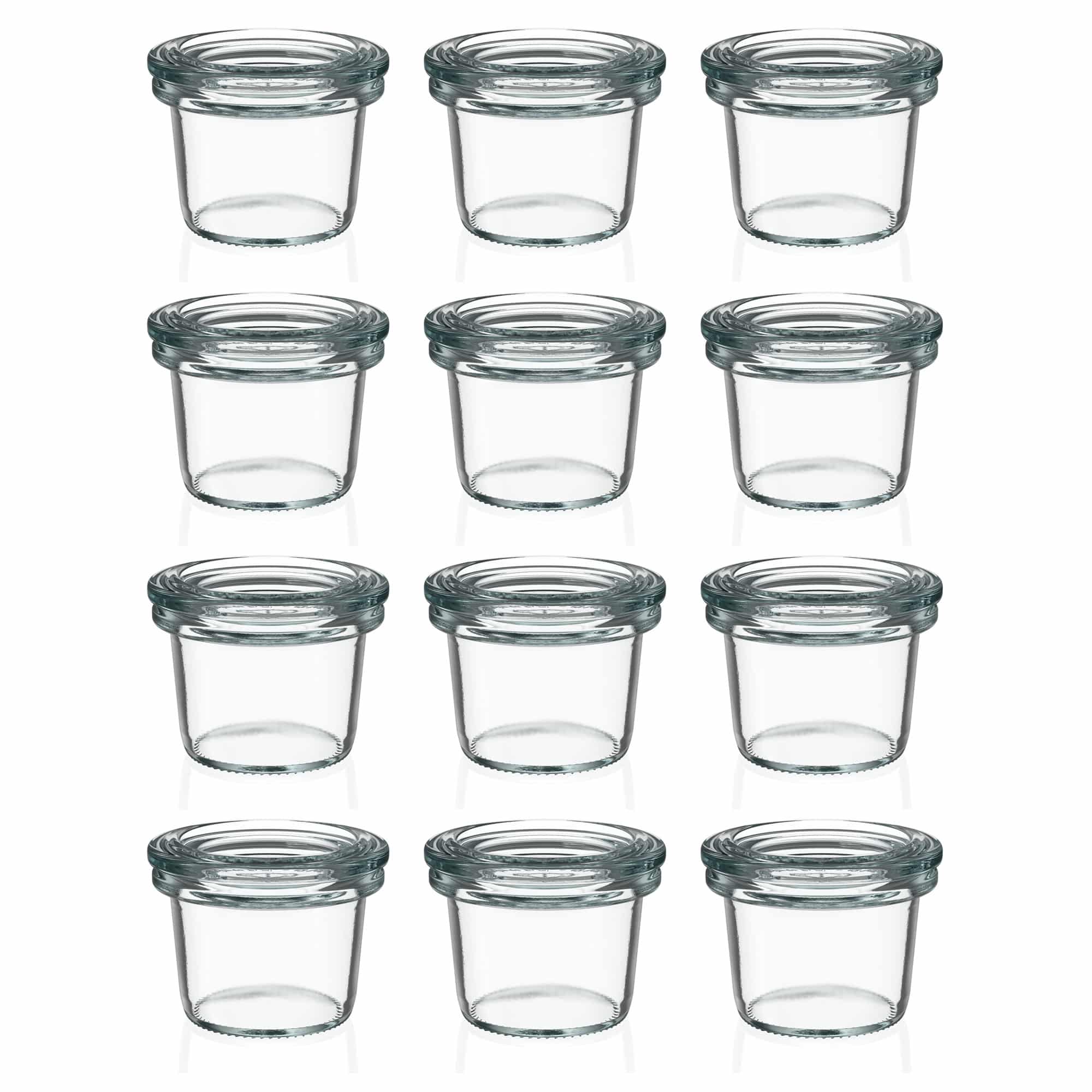 12x 35 ml Felfordítható WECK-üveg üvegfedéllel RR 40