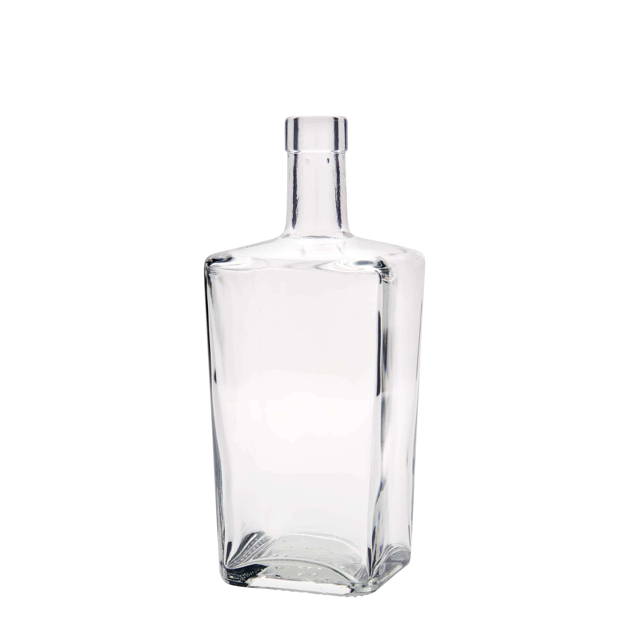 700 ml üvegpalack 'Noel', négyszögletes, nyílás: parafa 700 ml üvegpalack 'Noel', négyszögletes, nyílás: parafa