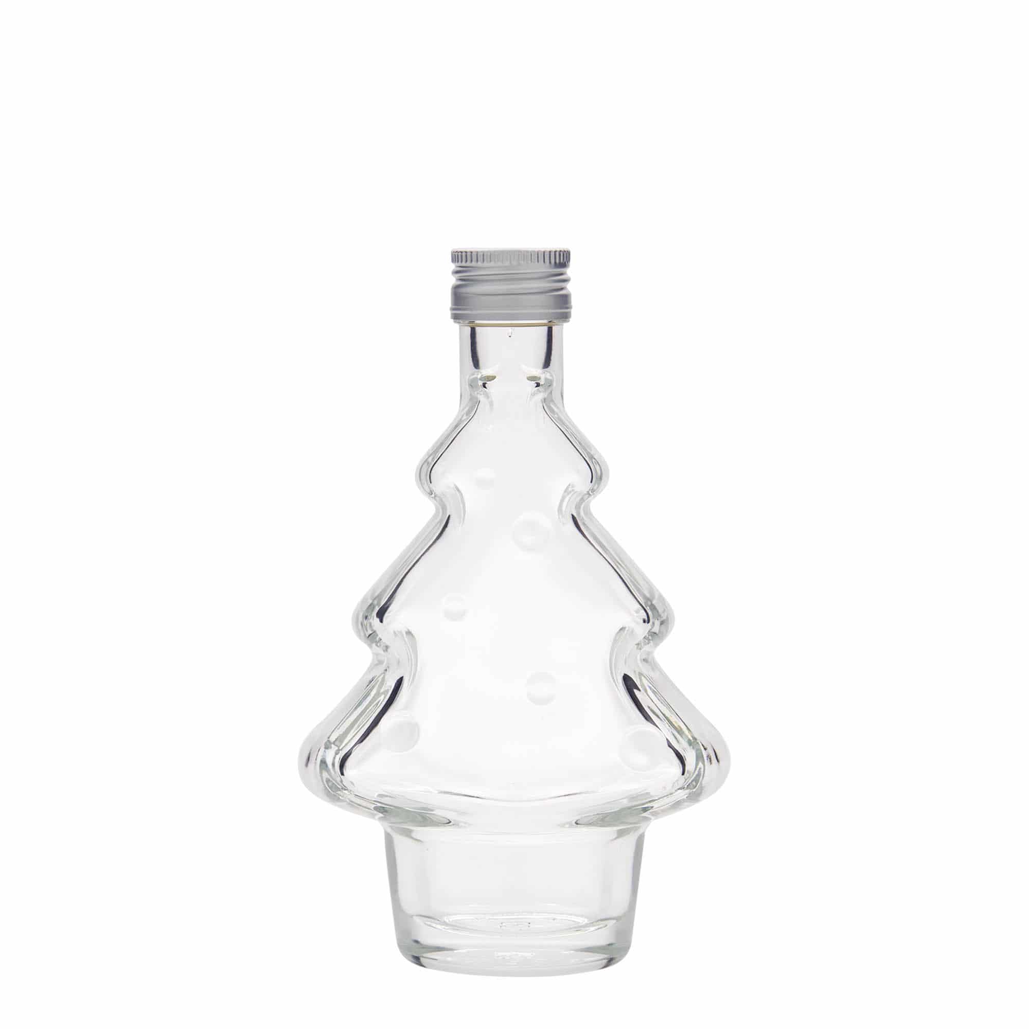 200 ml-es üvegpalack 'Tannenbaum', szájnyílás: PP 28
