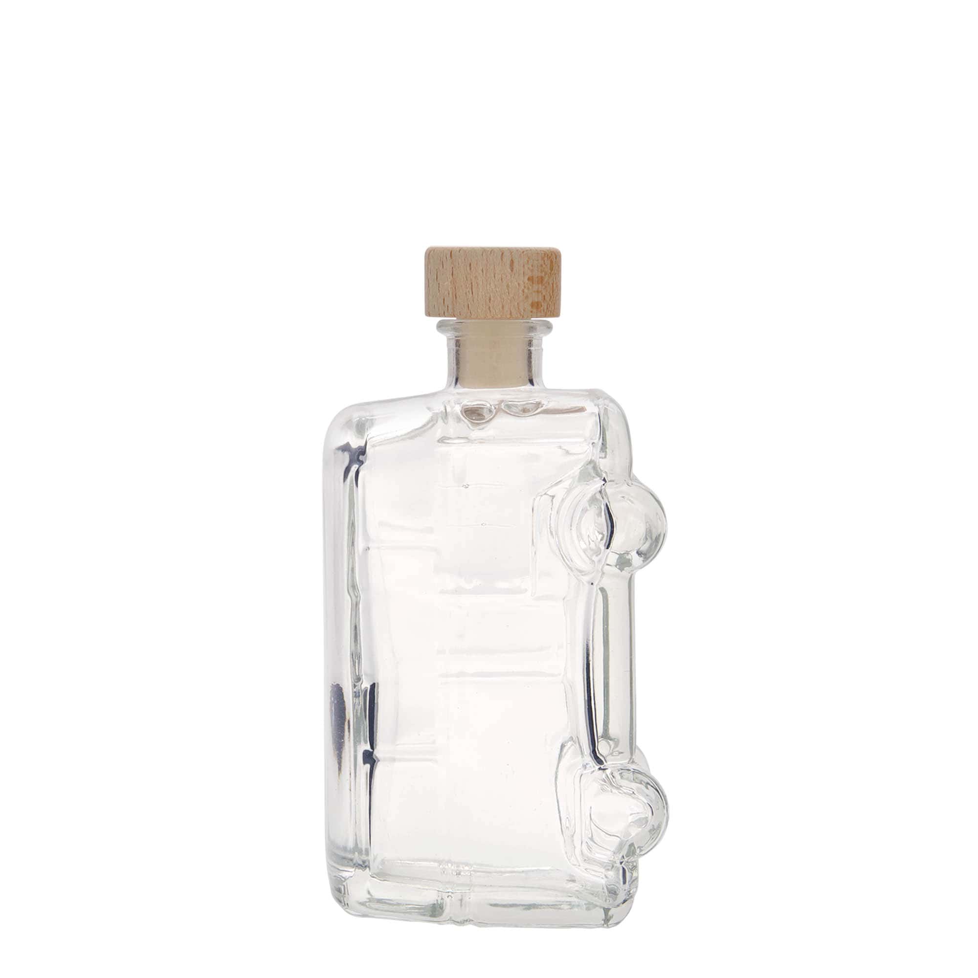200 ml üveges üveg 'Bulli', nyak: parafa