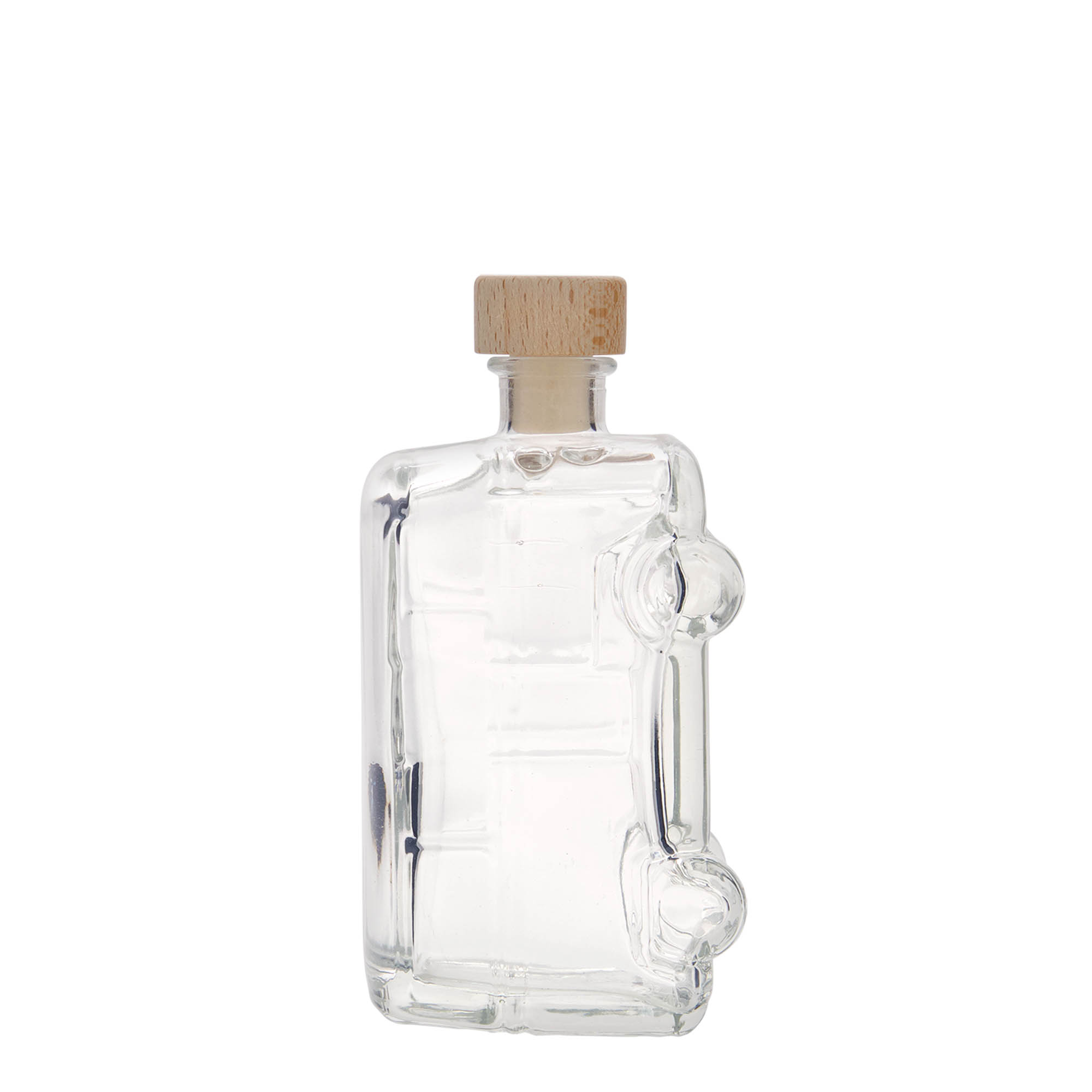 200 ml üveges üveg 'Bulli', nyak: parafa