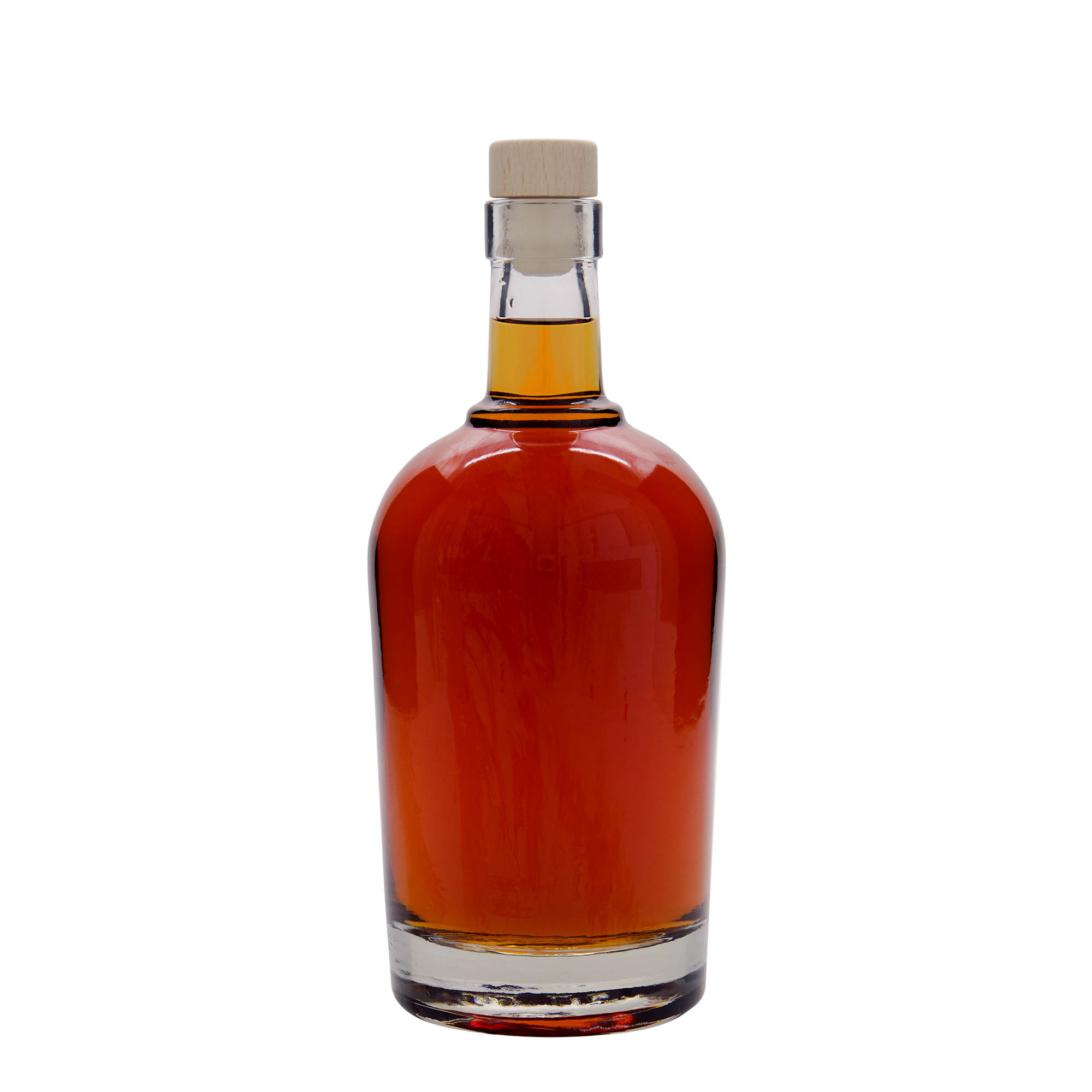 700 ml üvegpalack 'Amarillo', nyílás: dugó
