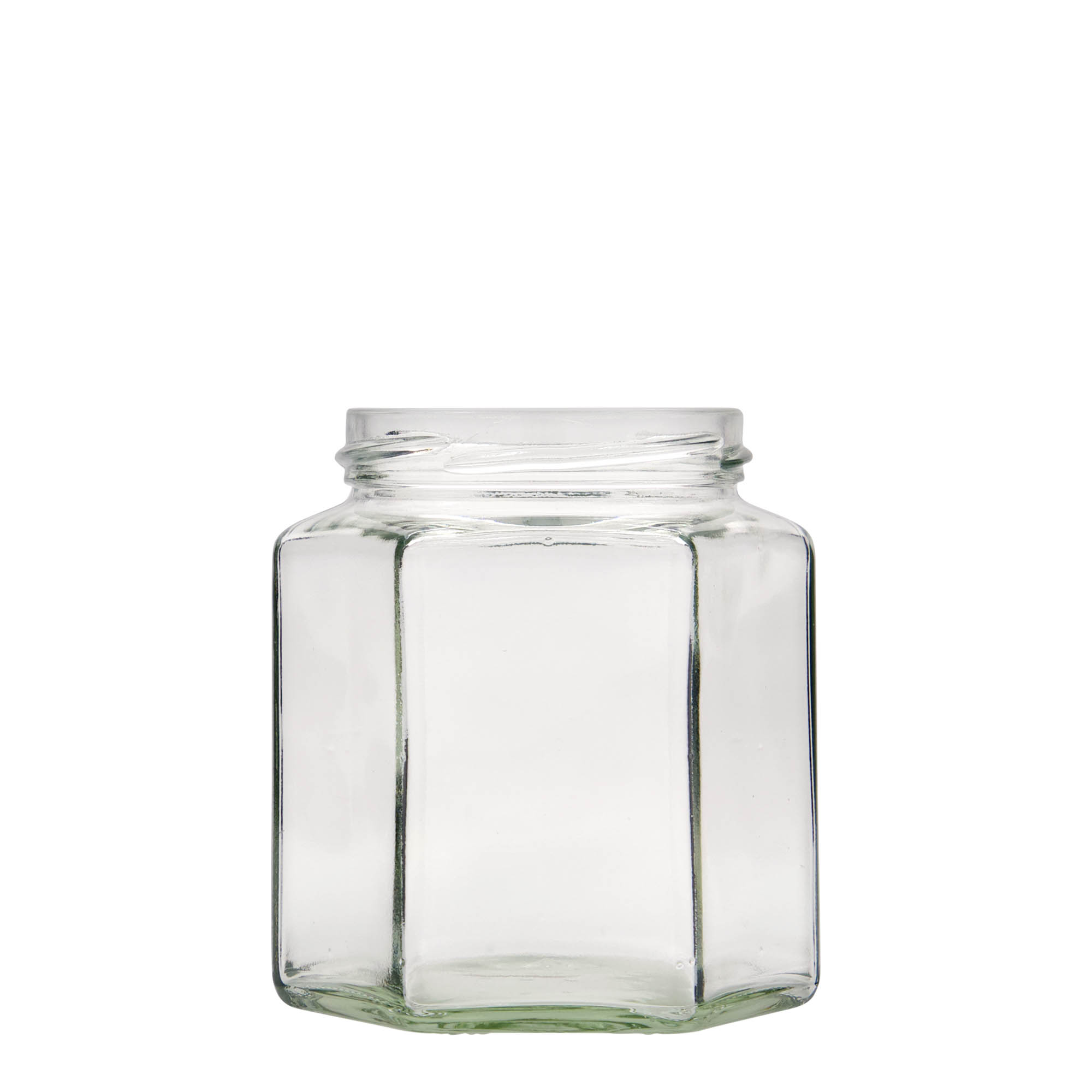 390 ml hatszögletű üveg, nyílás: Twist-Off (TO 70)