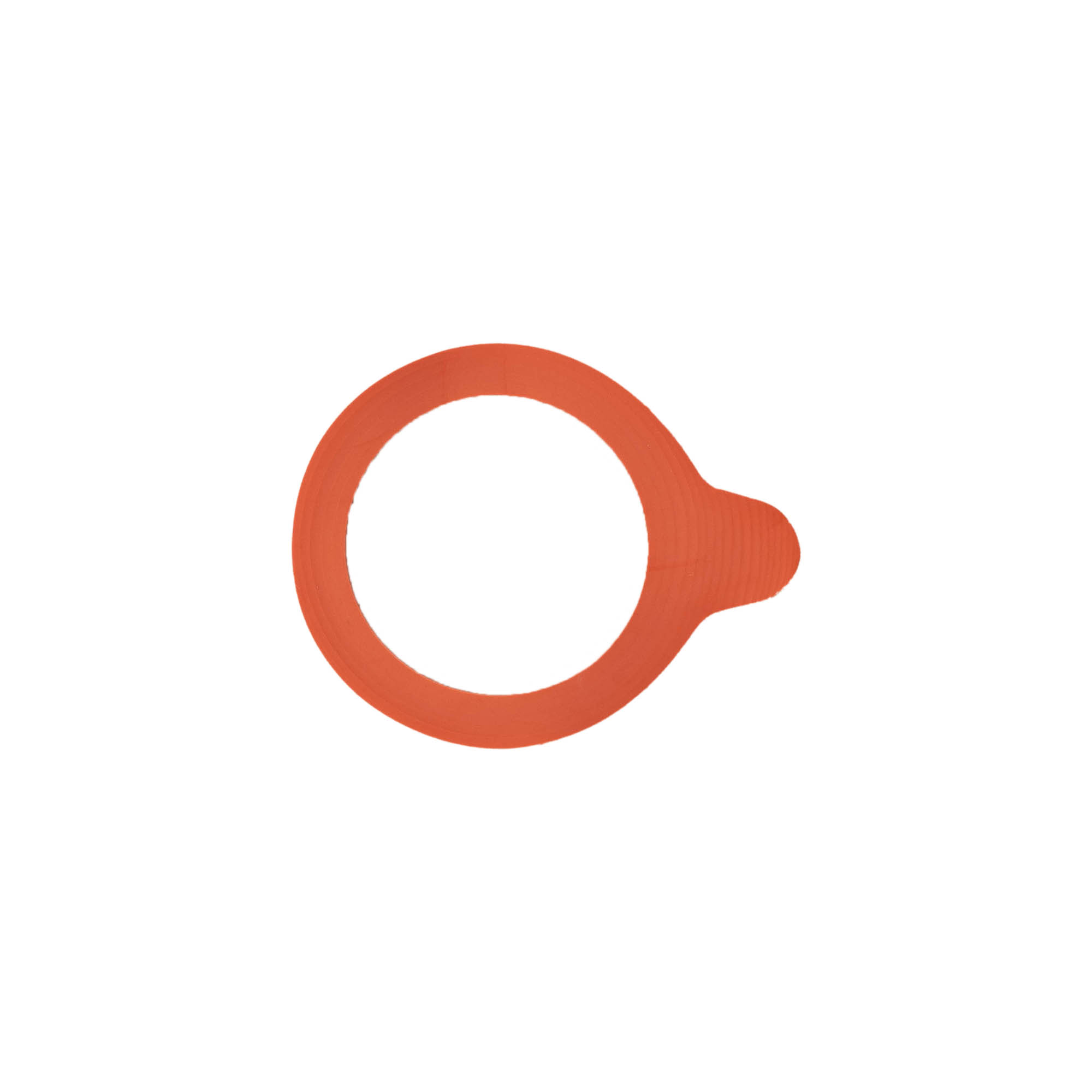 WECK befőzőgyűrű RR40, piros, nyílás: kerek perem WECK befőzőgyűrű RR40, piros, nyílás: kerek perem