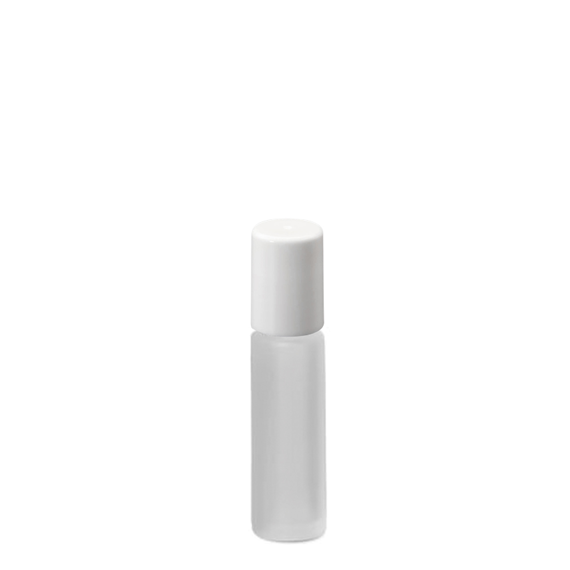 10 ml roll-on üveg, üveg, jéghatású, nyílás: csavarzár