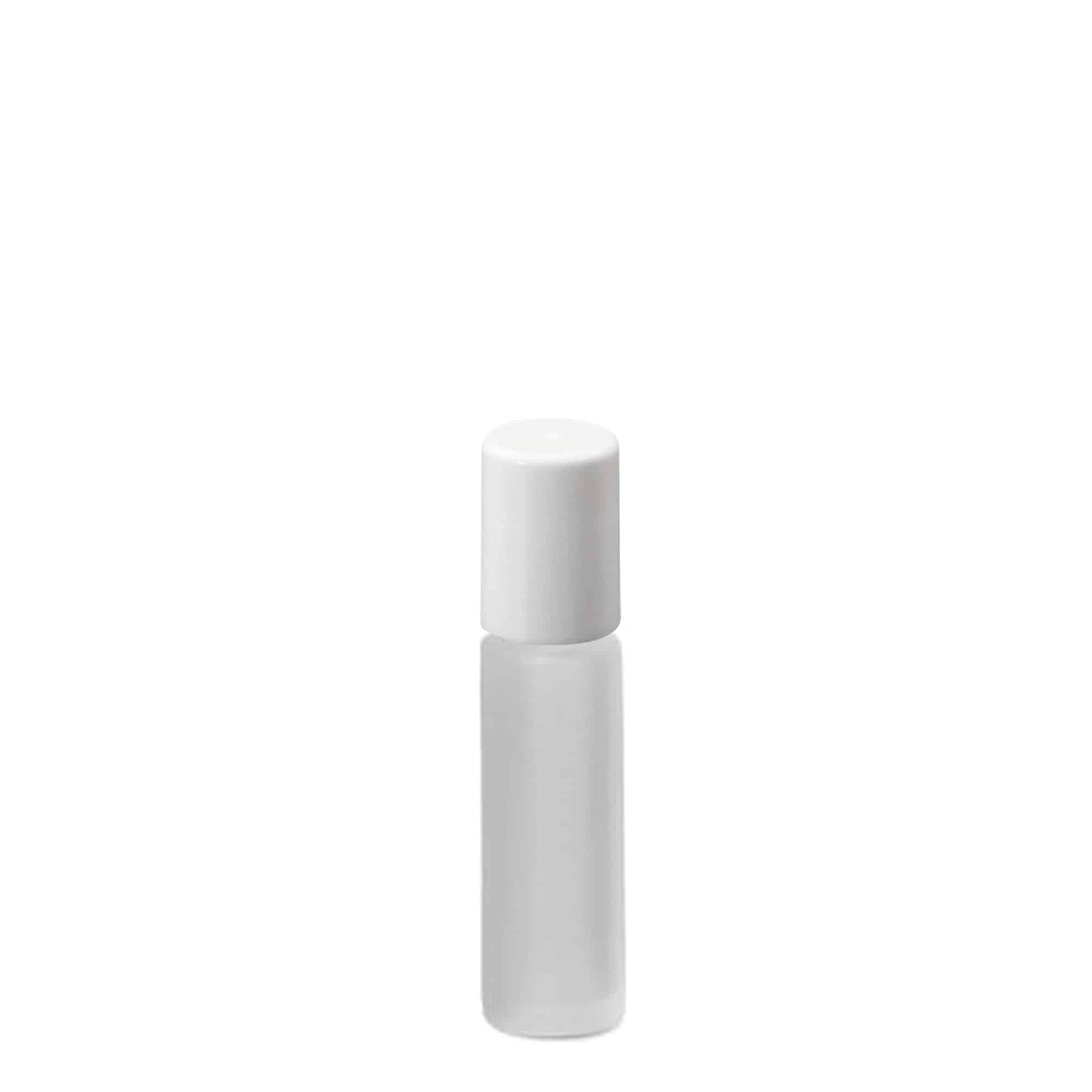 10 ml roll-on üveg, üveg, jéghatású, nyílás: csavarzár