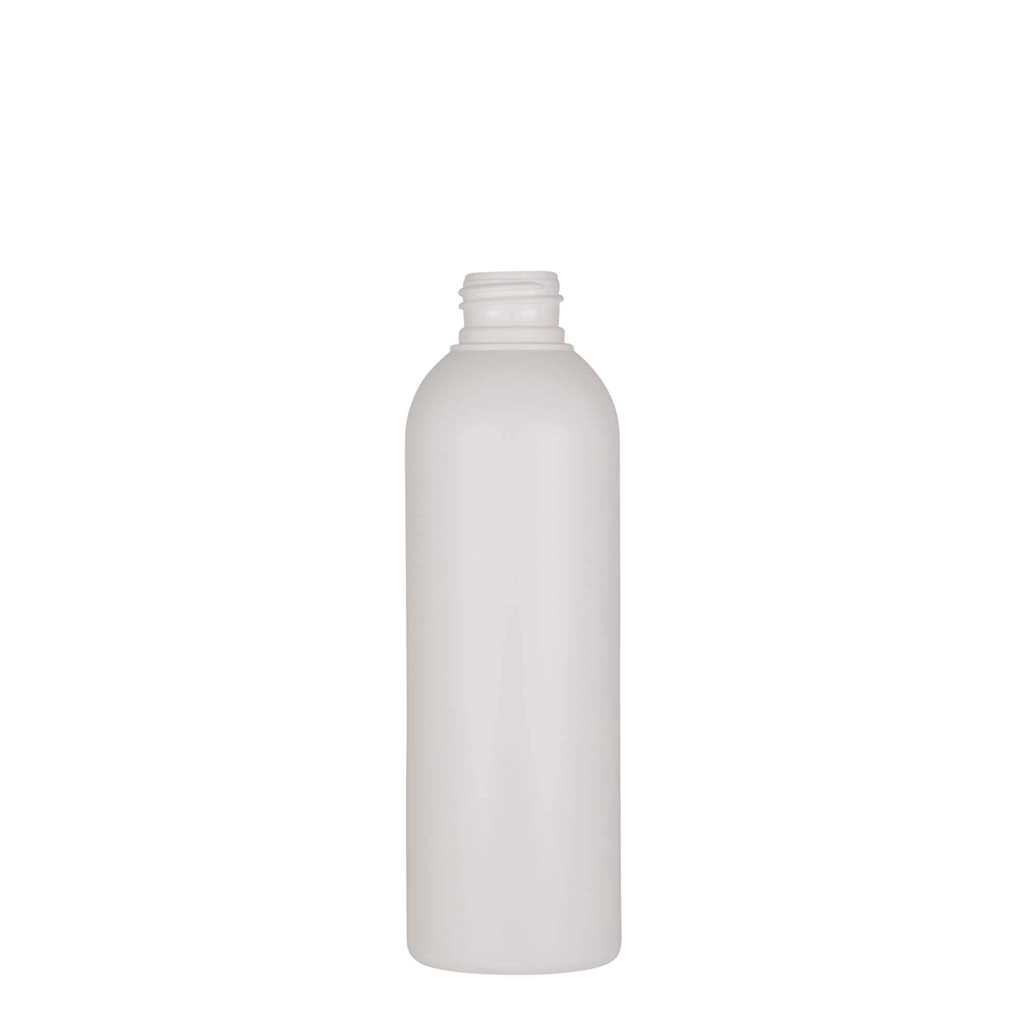 200 ml-es műanyag palack 'Tuffy', HDPE, fehér, szájnyílás: GPI 24/410 200 ml-es műanyag palack 'Tuffy', HDPE, fehér, szájnyílás: GPI 24/410