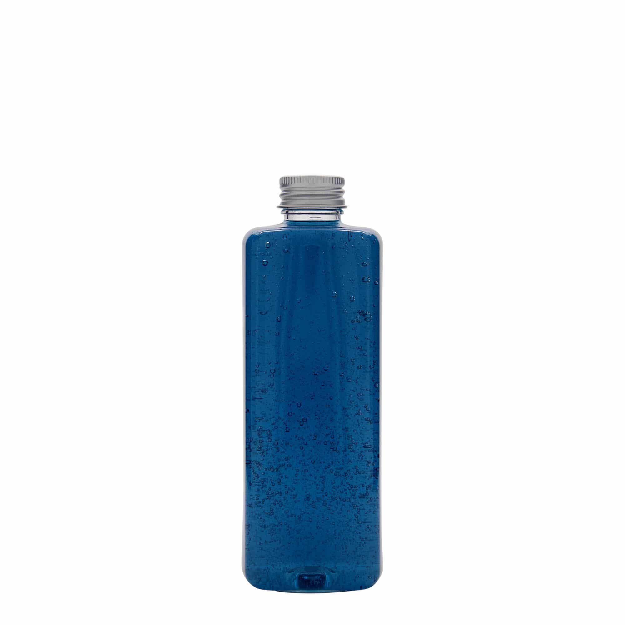 300 ml-es PET-palack 'Karl', négyzet alakú, műanyag, szájnyílás: GPI 24/410