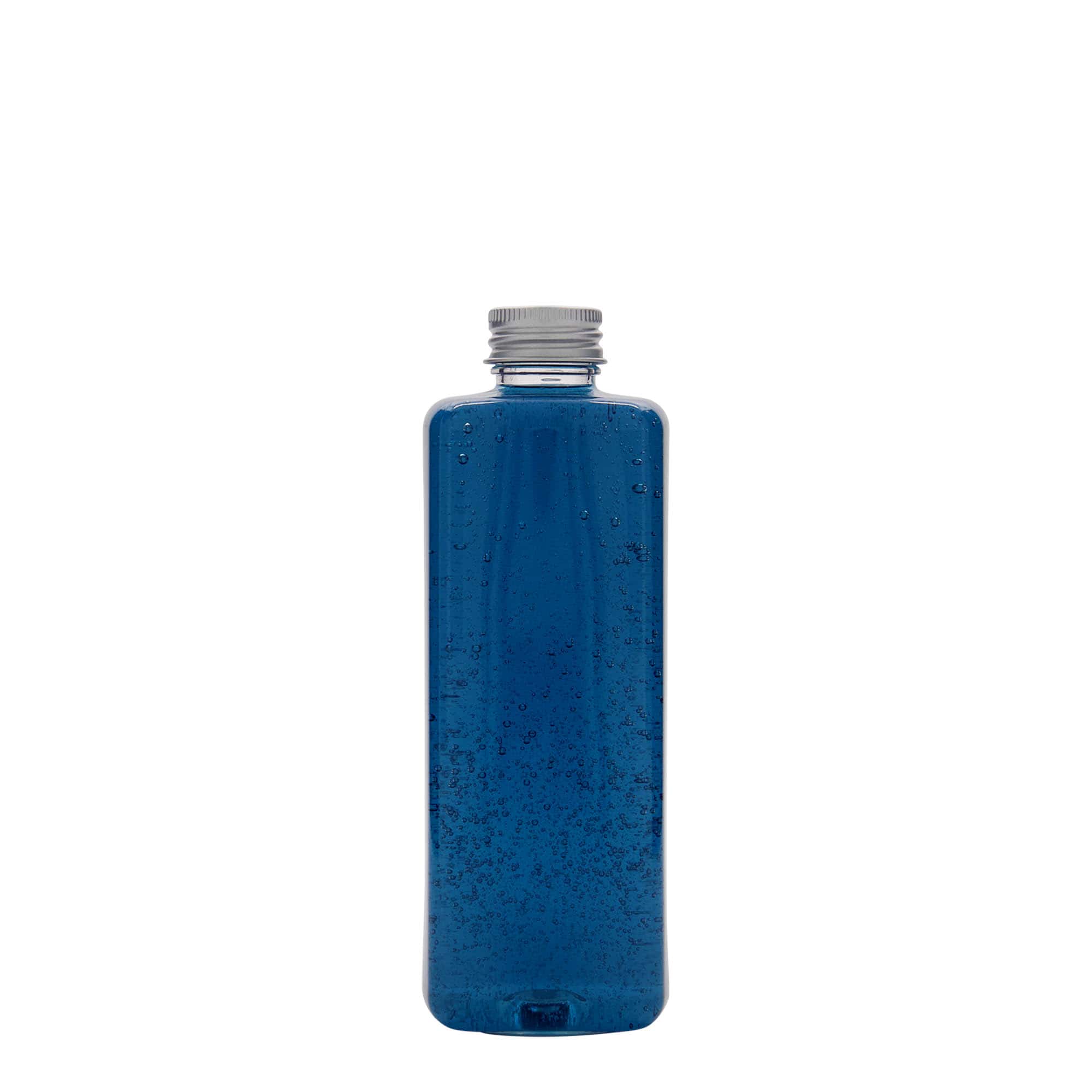 300 ml PET-palack 'Karl', négyszögletes, műanyag, nyakméret: 24/410