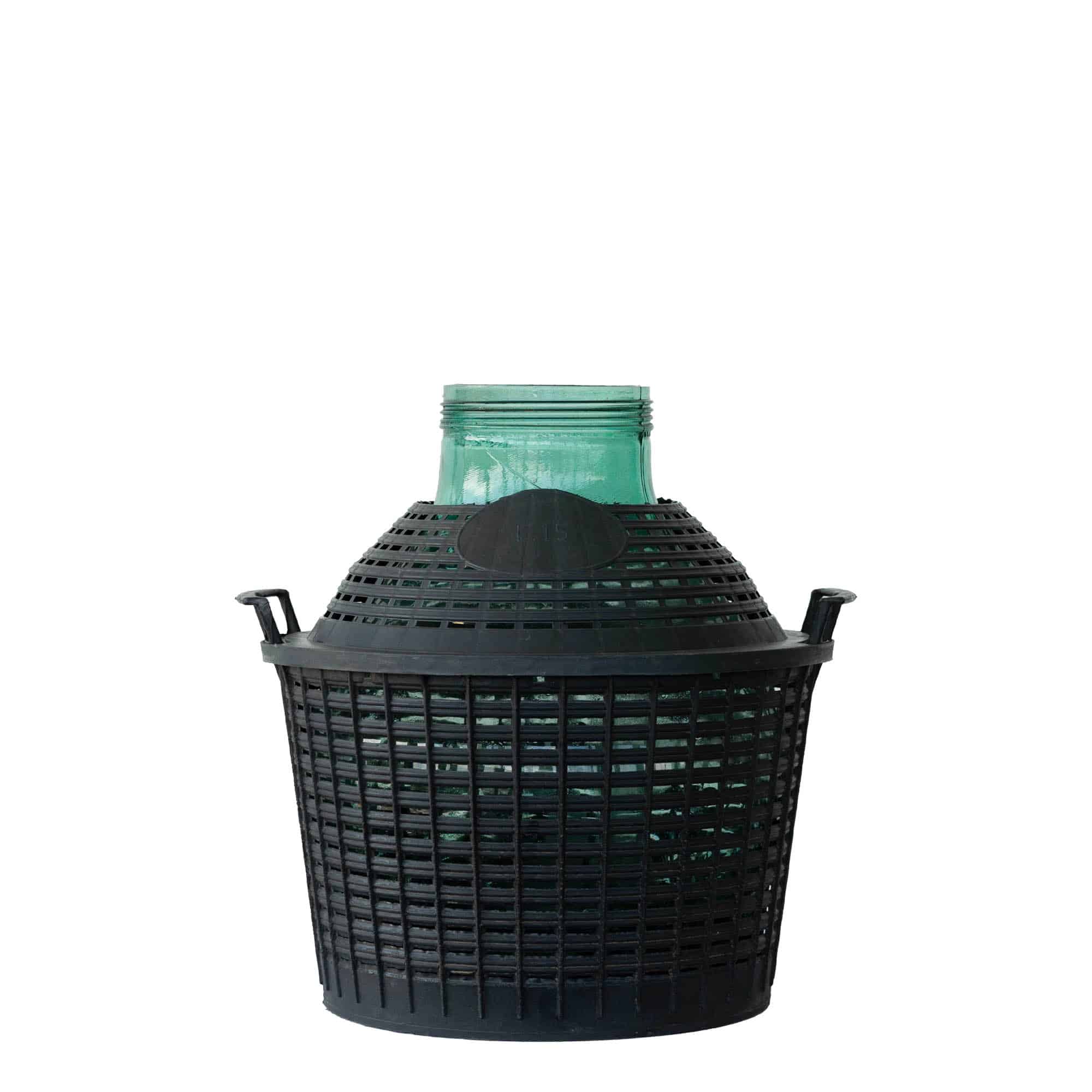 15 l széles nyakú demizson, üveg, szájnyílás: csavaros kupak 15 l széles nyakú demizson, üveg, szájnyílás: csavaros kupak