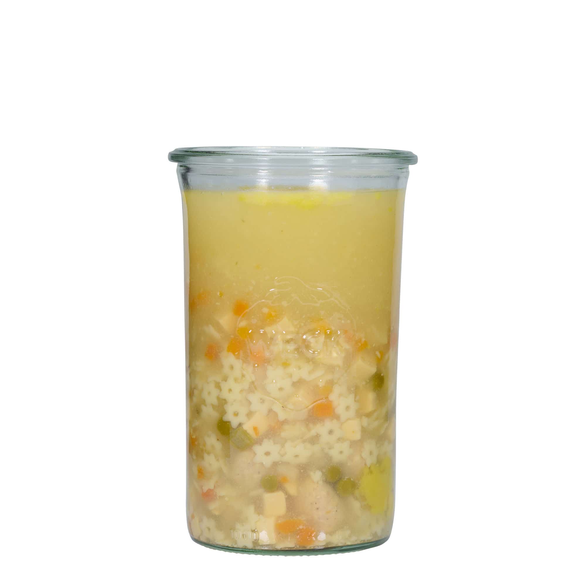 1000 ml-es WECK befőttesüveg, szájnyílás: Kerek perem