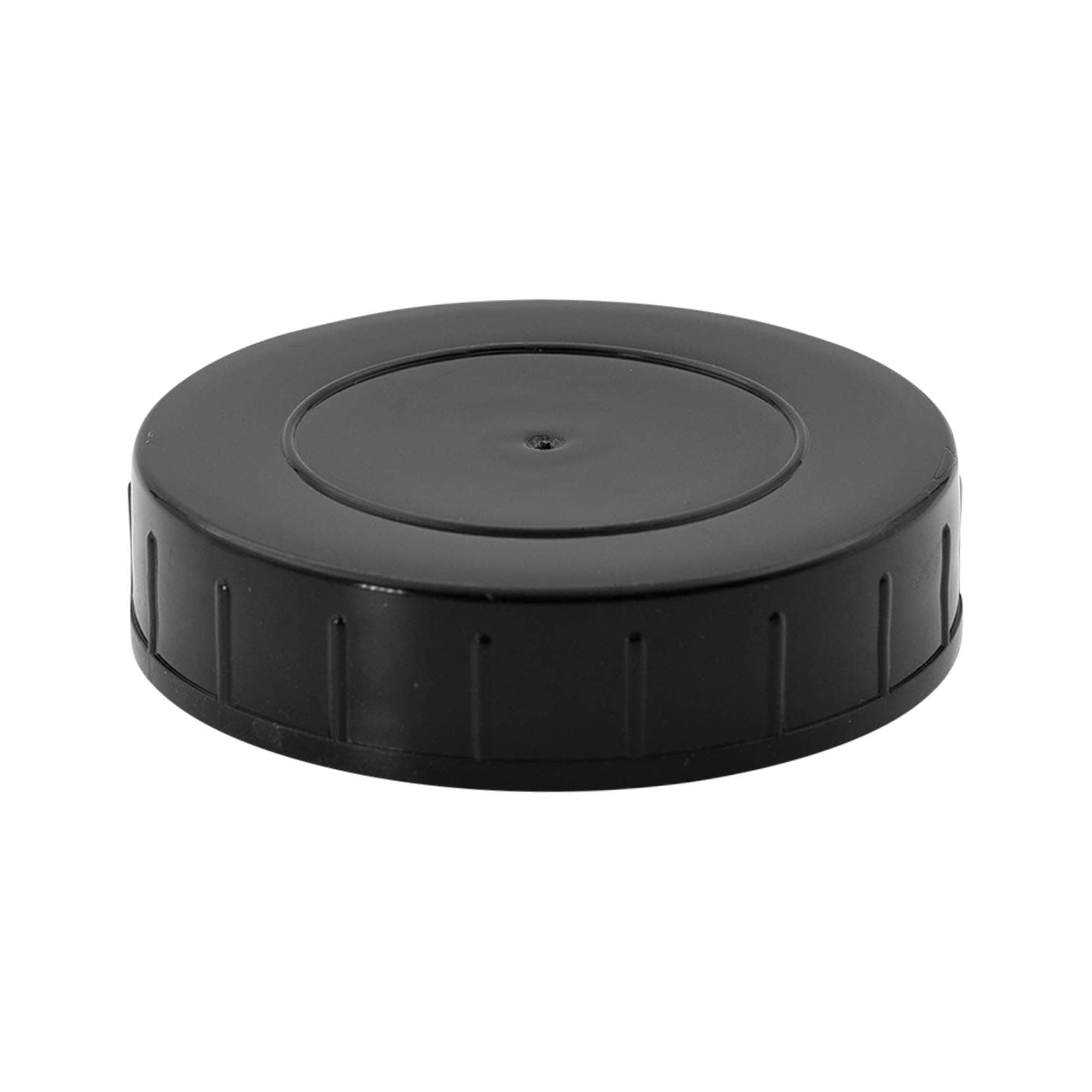 Csavarzár, PP-műanyag, fekete, DIN 68 nyíláshoz