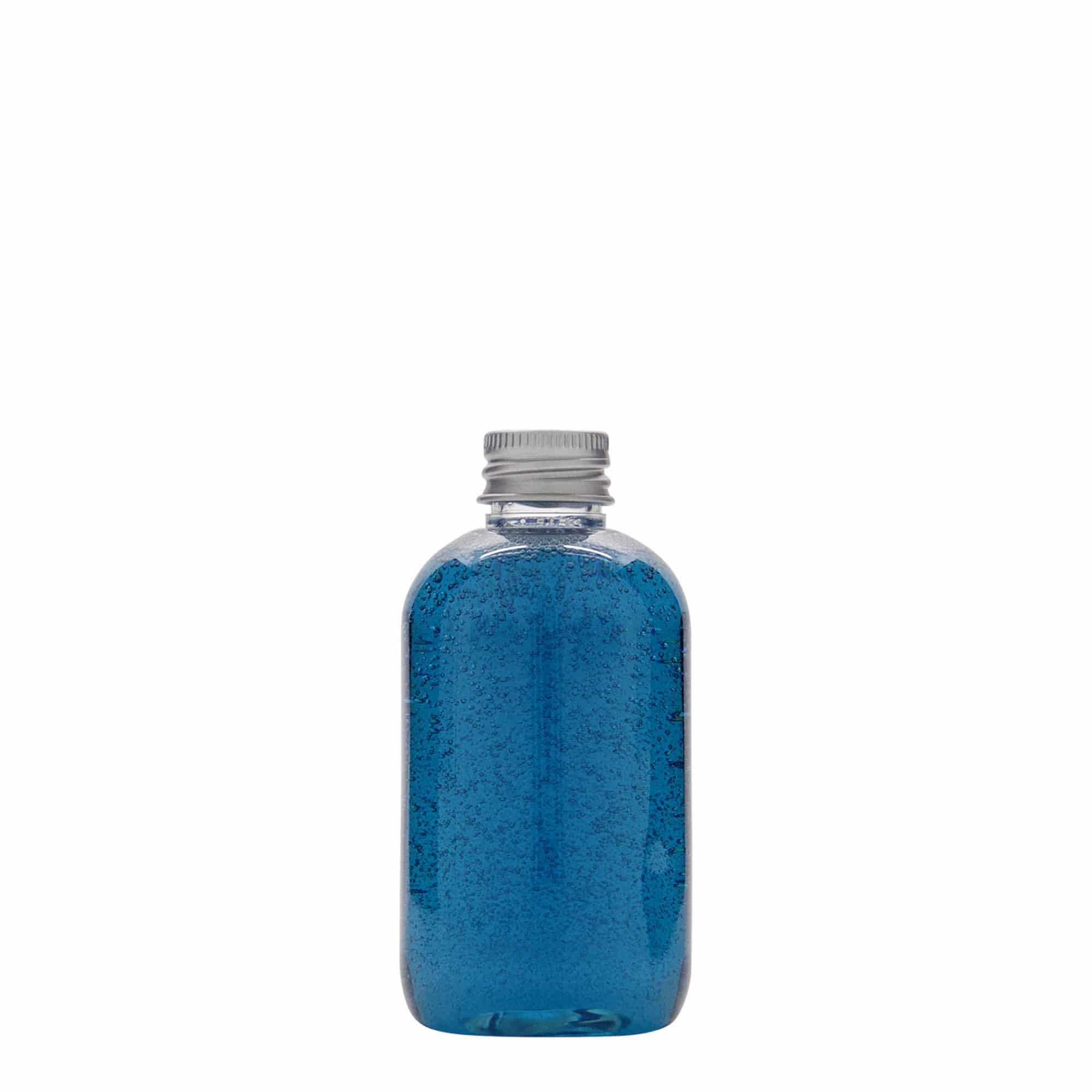 100 ml-es PET-palack 'Boston', műanyag, szájnyílás: 20/410