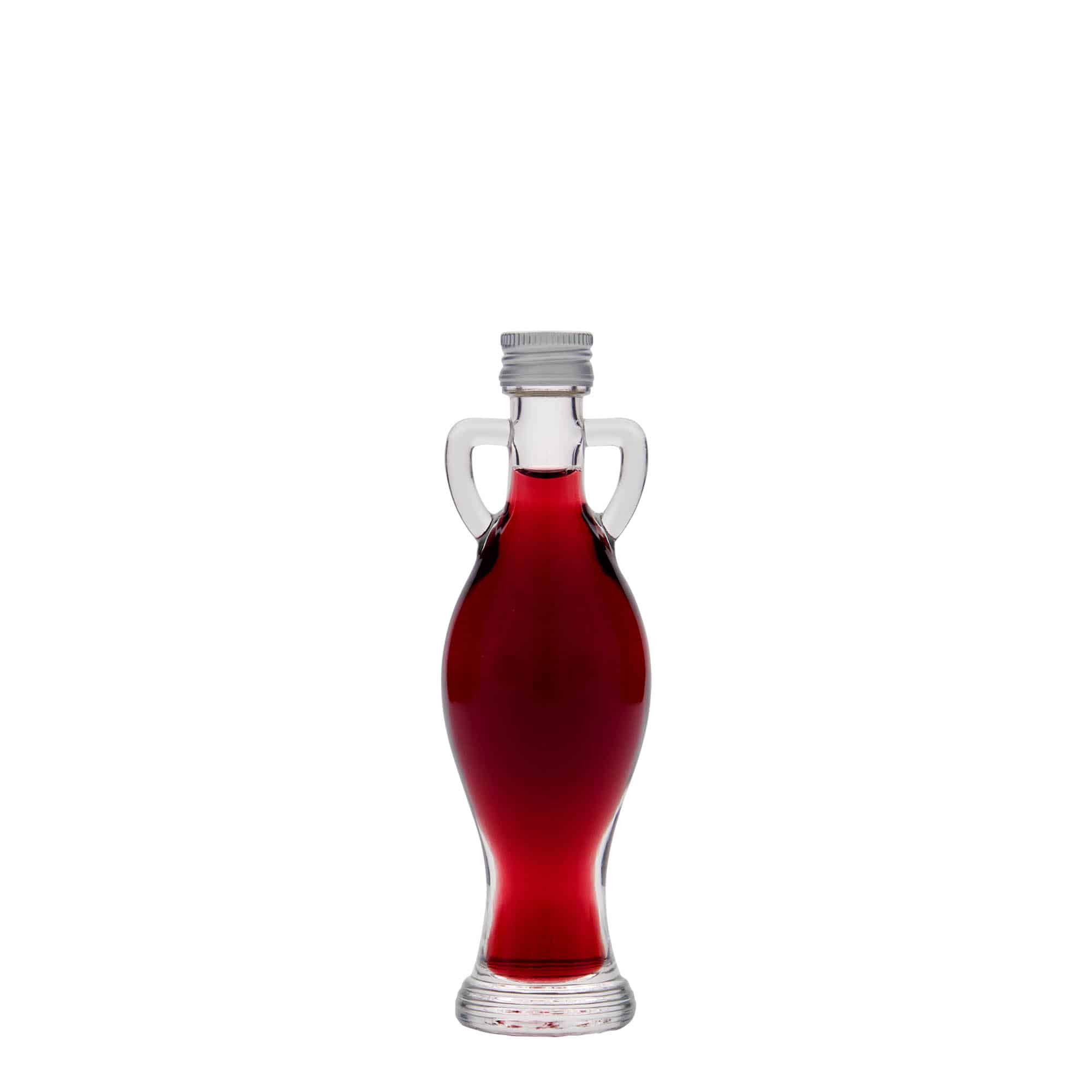 40 ml-es üvegpalack 'Amphore', szájnyílás: PP 18